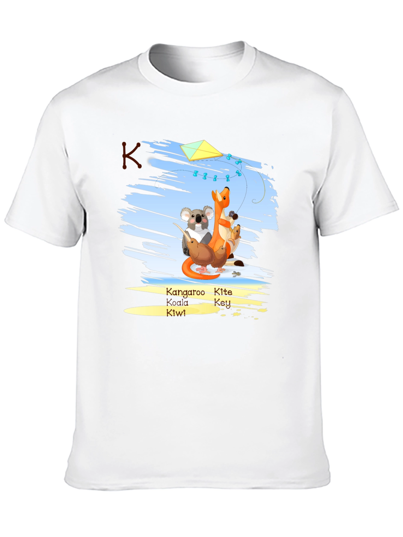 K is for: Kangaroo Kite Koala Kiwi T-Shirt