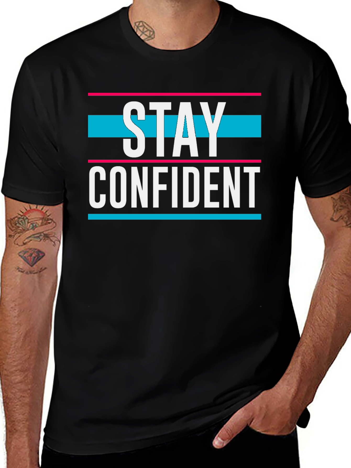 Stay Confident Graphic T-Shirt