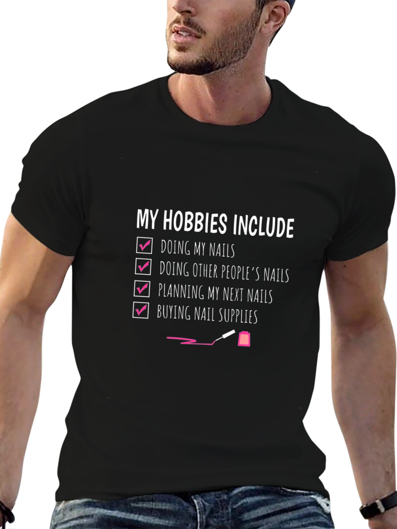 Nail Hobby T-Shirt - Nail Artist Tee