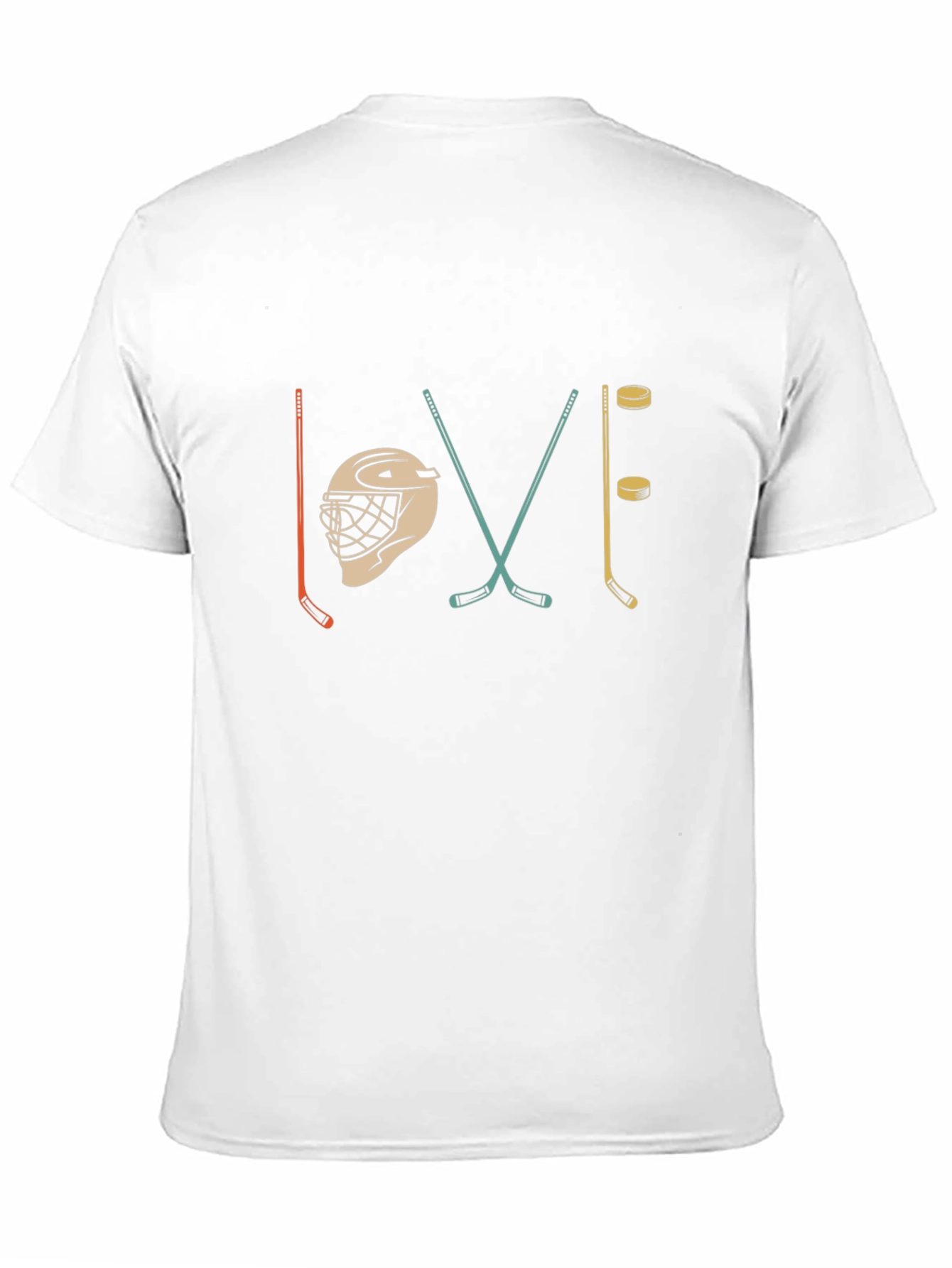 Hockey Love Graphic Tee - Stylish Sports T-Shirt