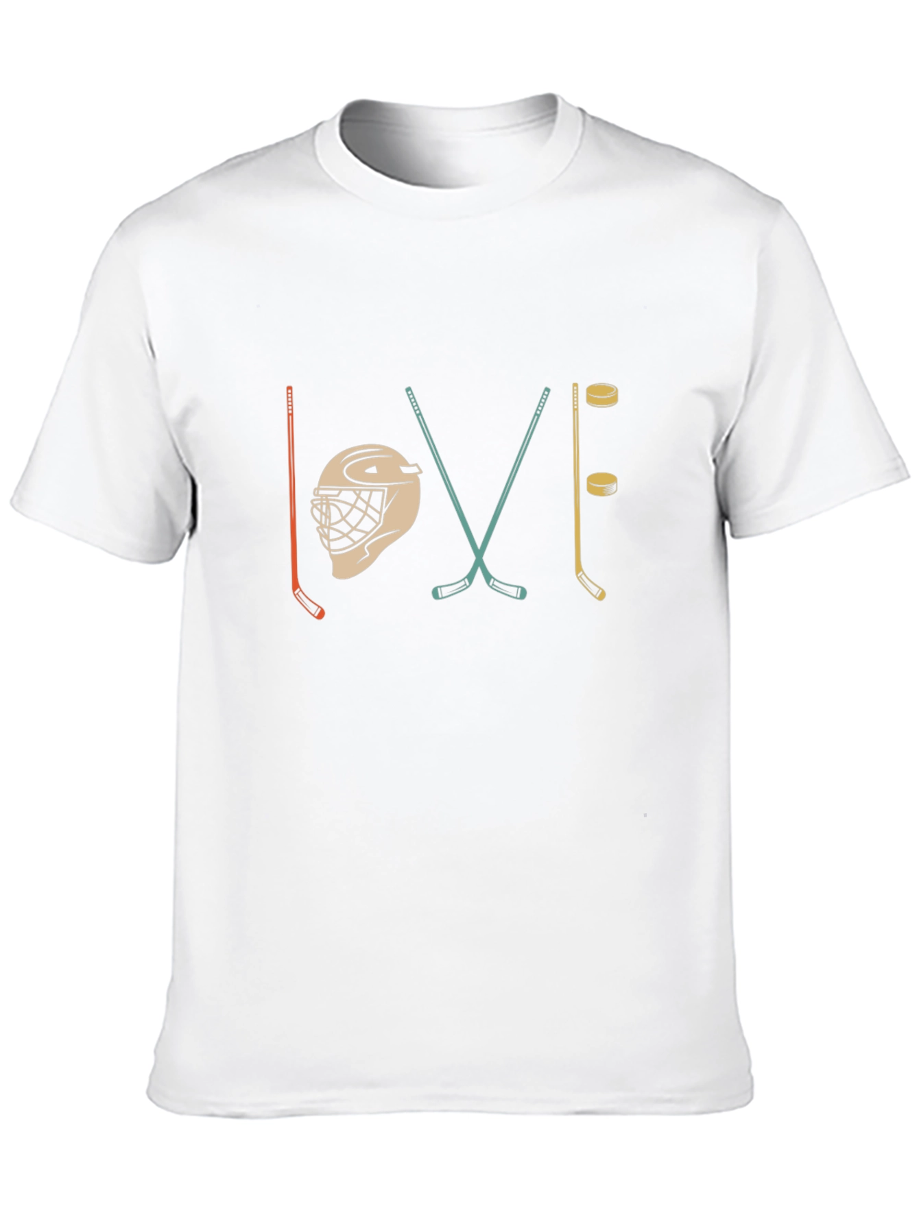 Hockey Love Graphic Tee - Stylish Sports T-Shirt