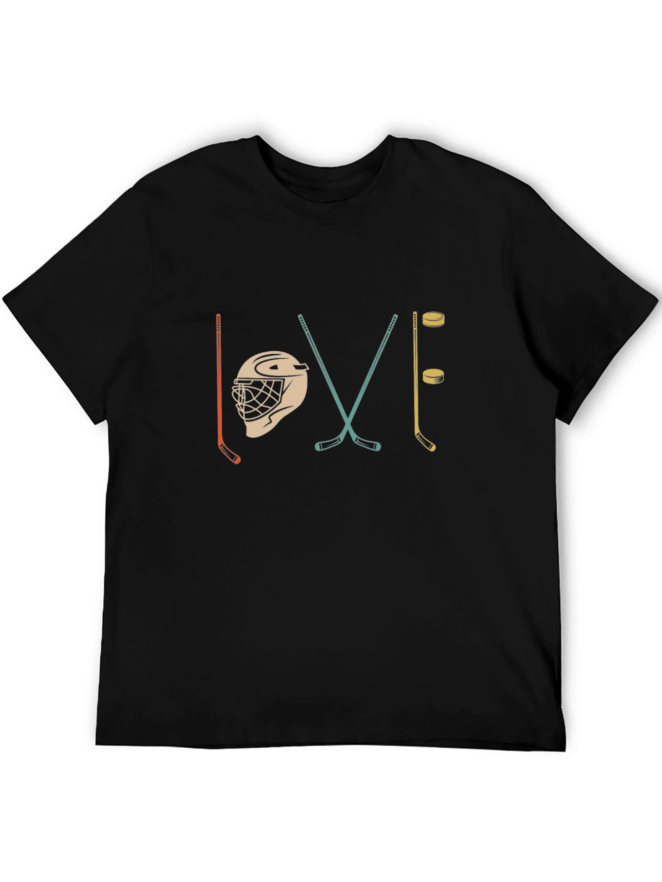 Hockey Love Graphic Tee - Stylish Sports T-Shirt