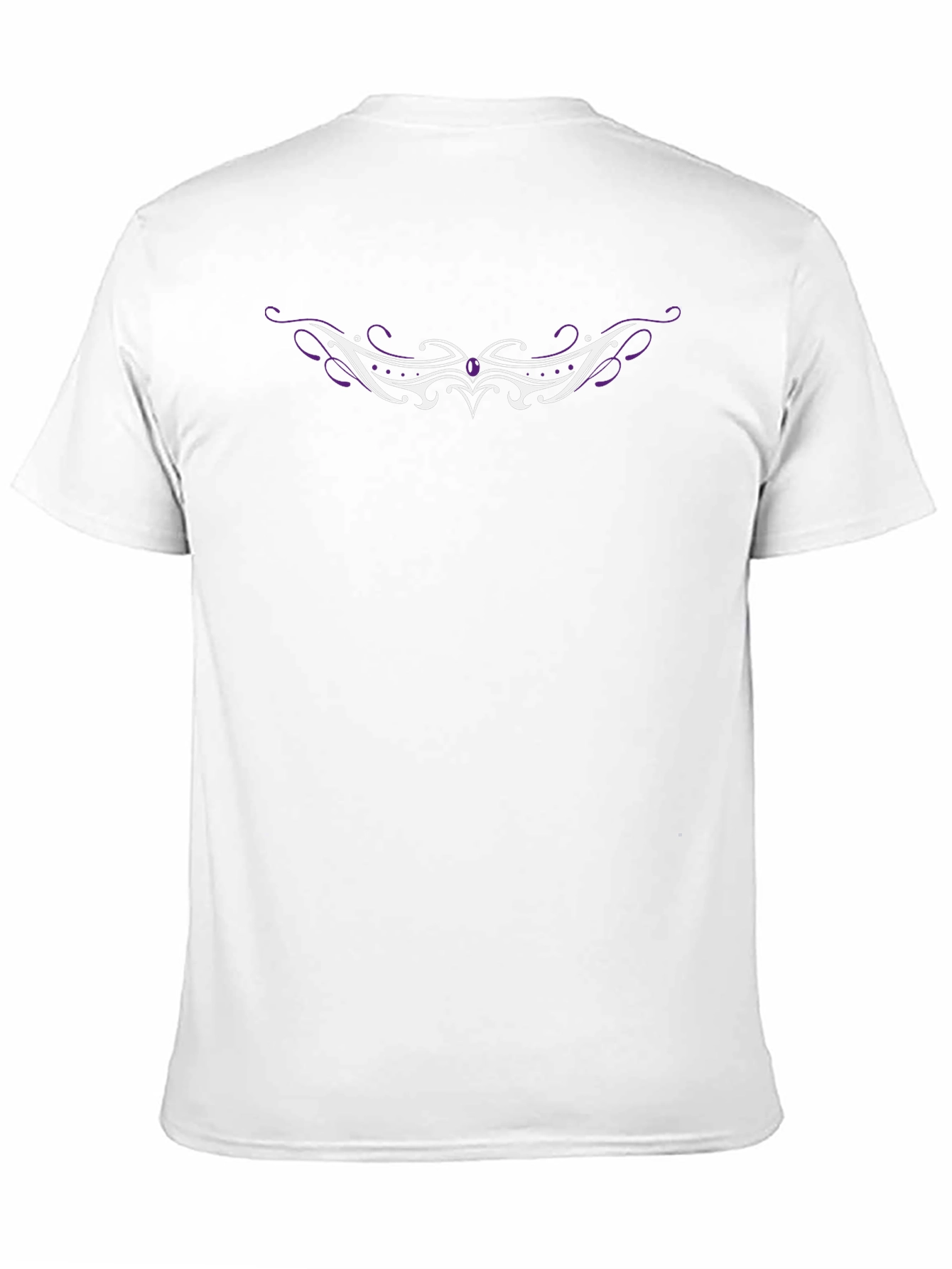 Tribal Design Black T-Shirt