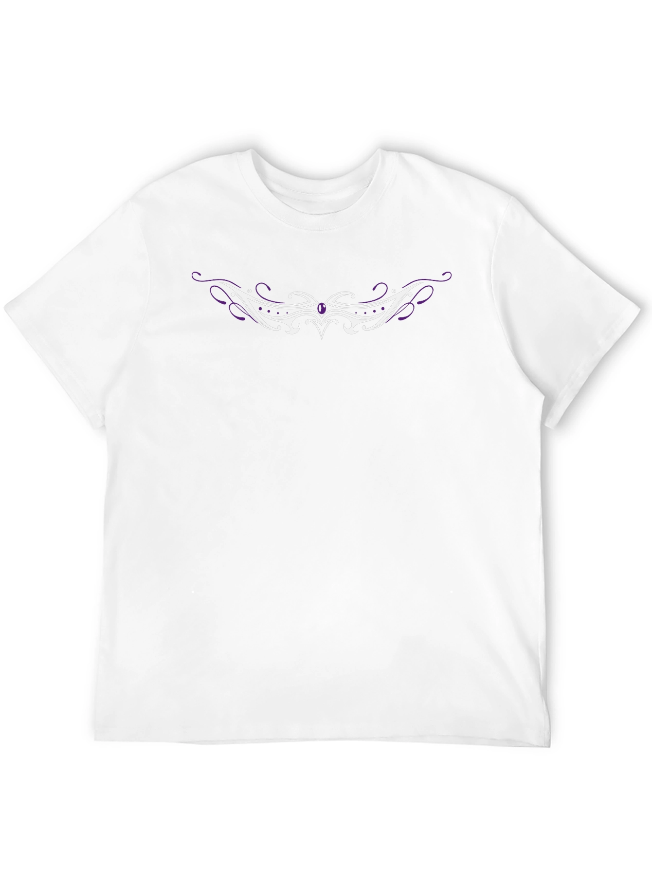 Tribal Design Black T-Shirt