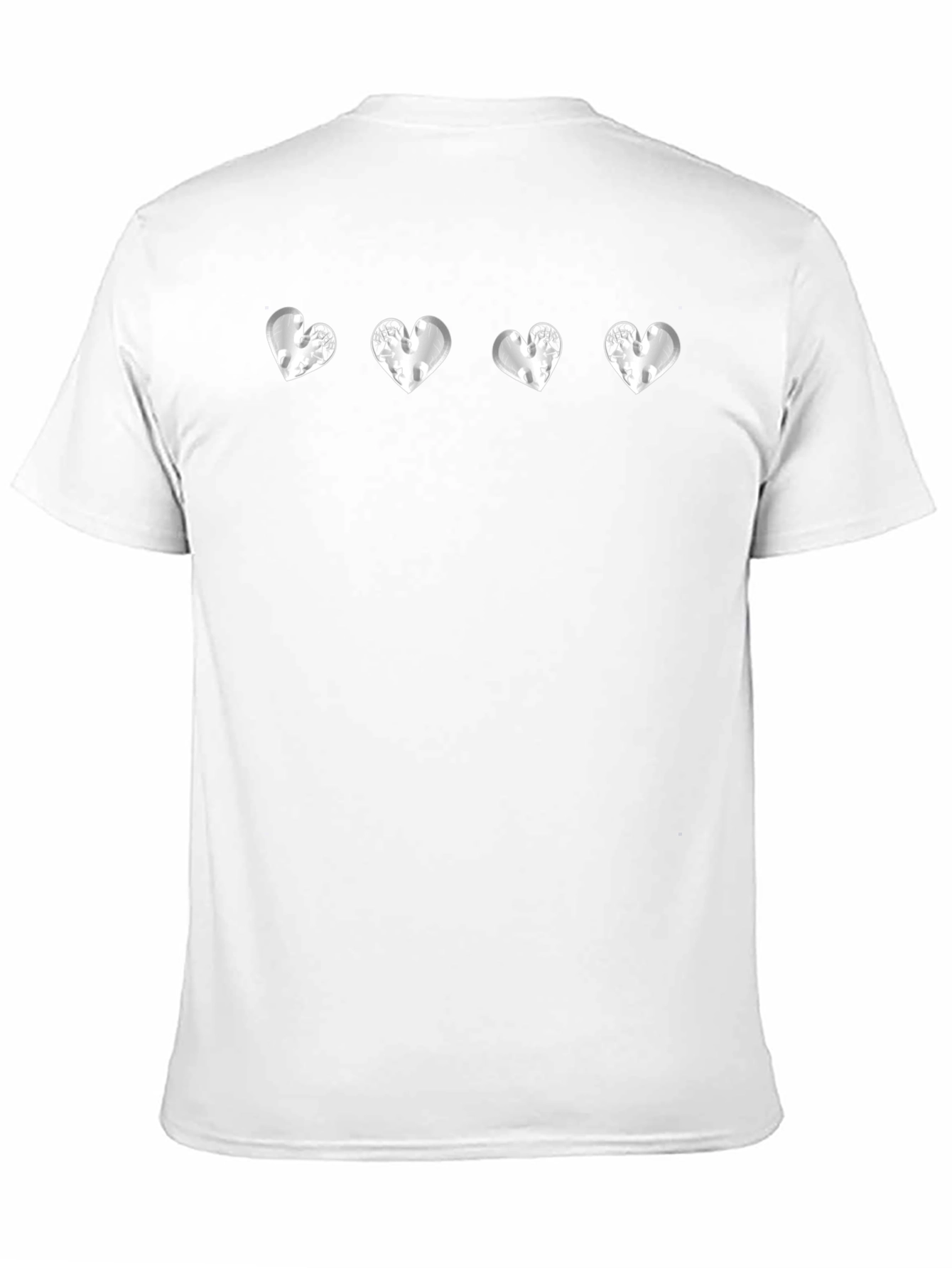 Heart Gears Graphic Black T-Shirt