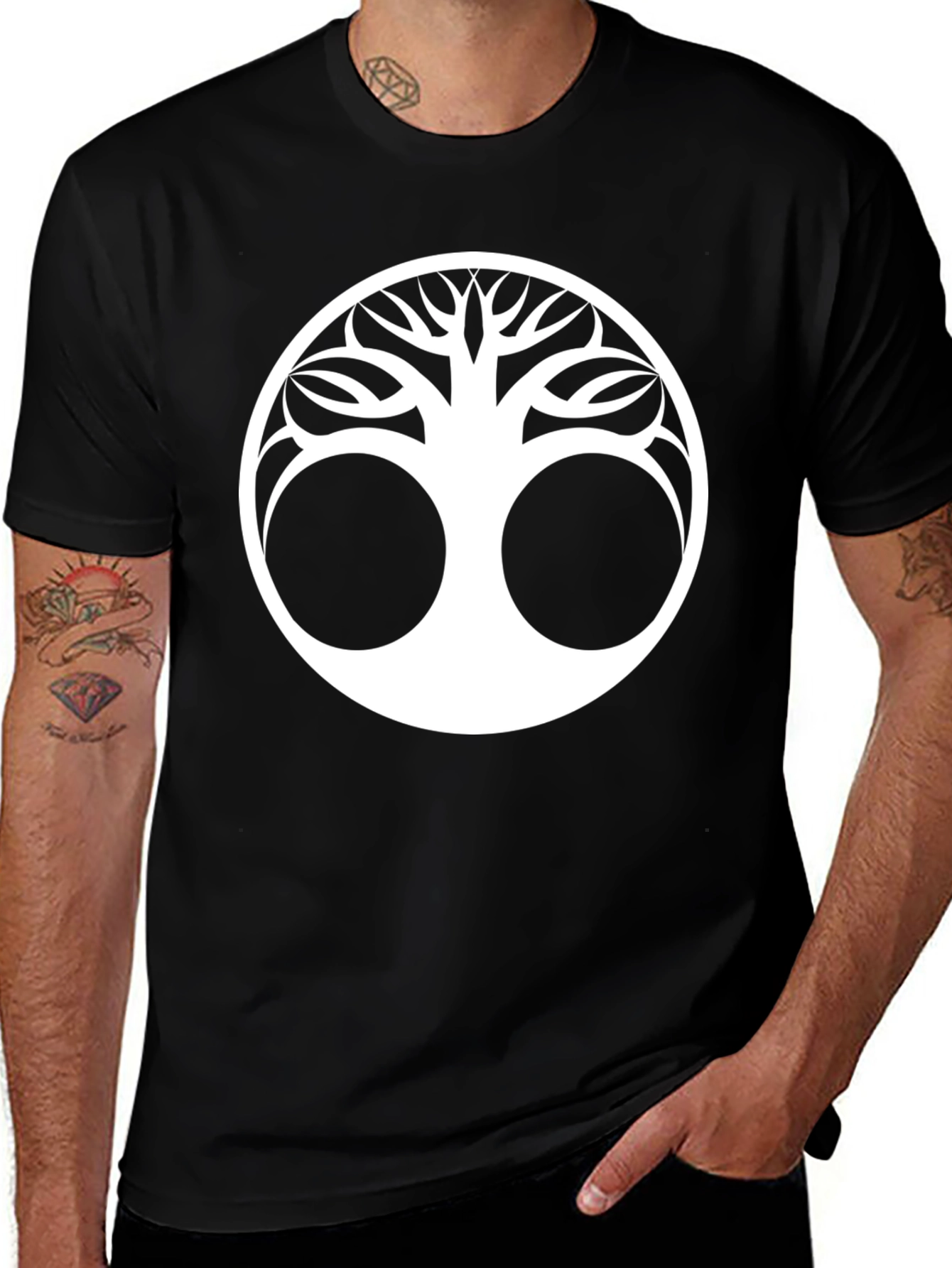 Tree of Life Graphic Tee - Black