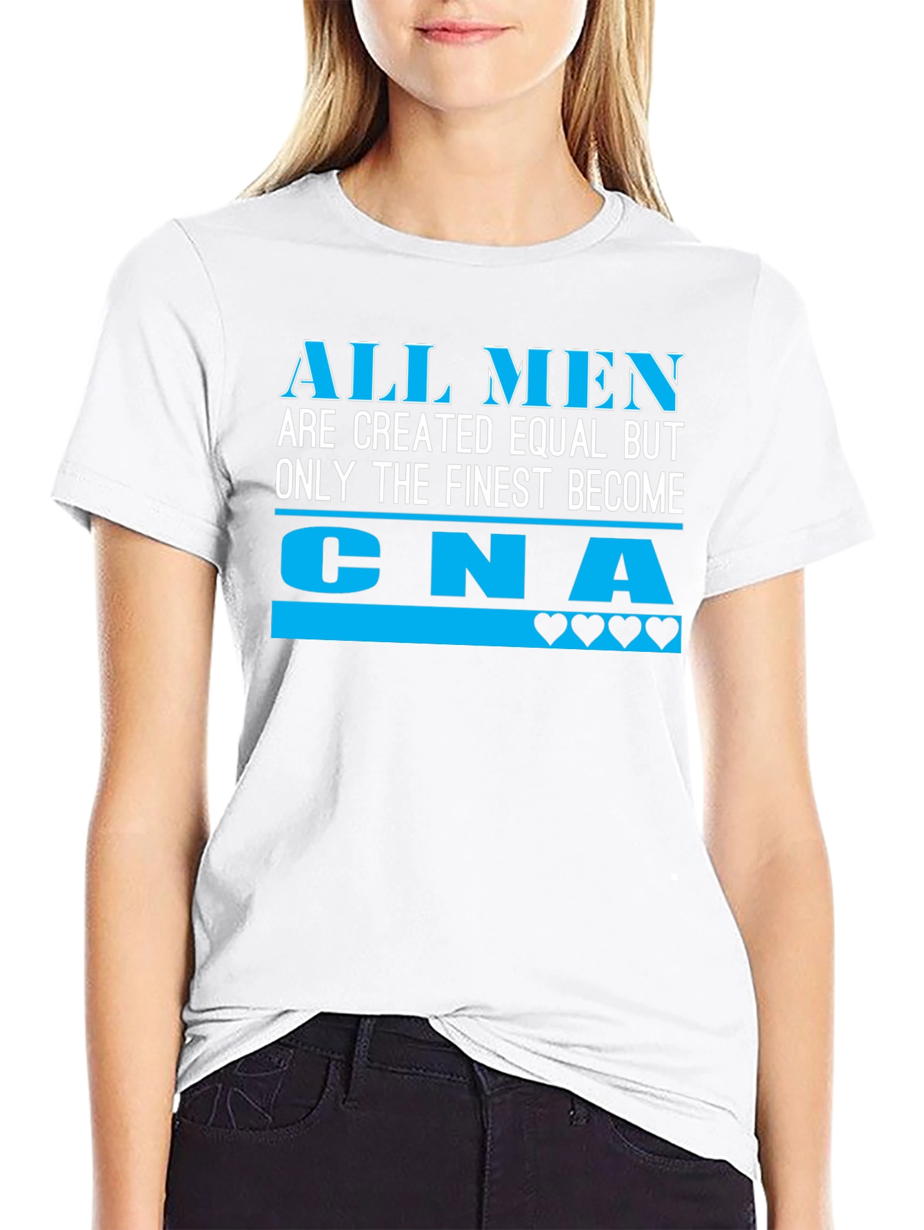 Finest CNA Mens Black T-Shirt