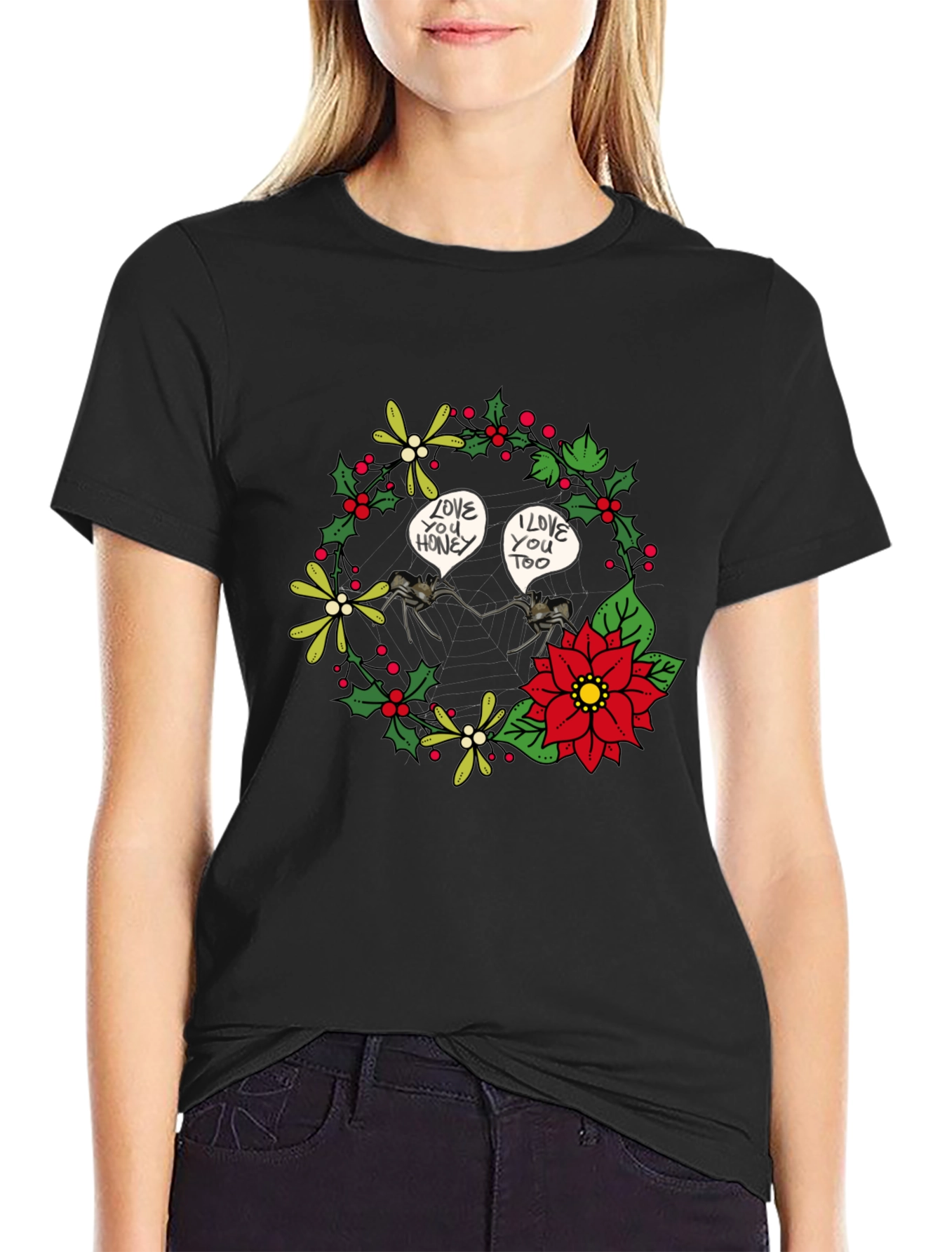 Festive Spider Love T-Shirt