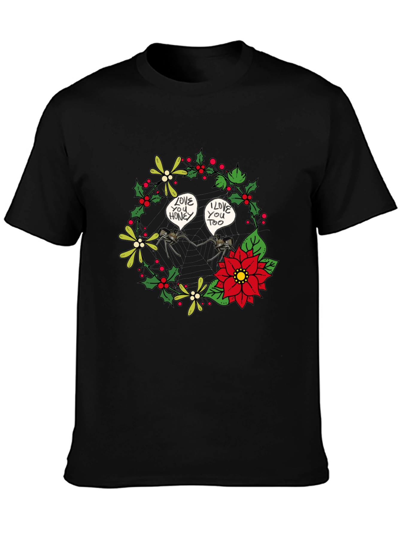 Festive Spider Love T-Shirt