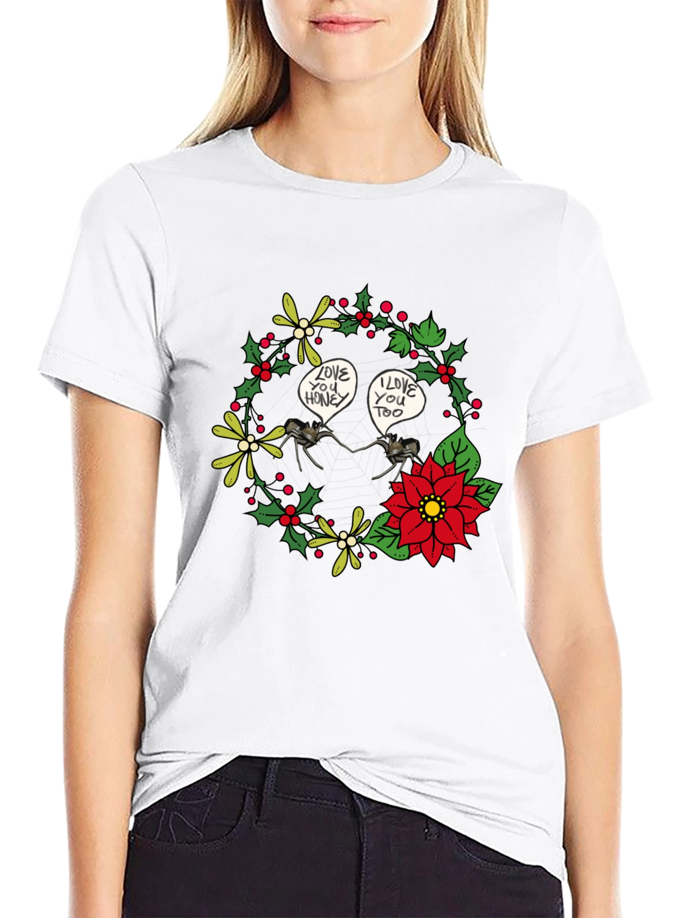 Festive Spider Love T-Shirt