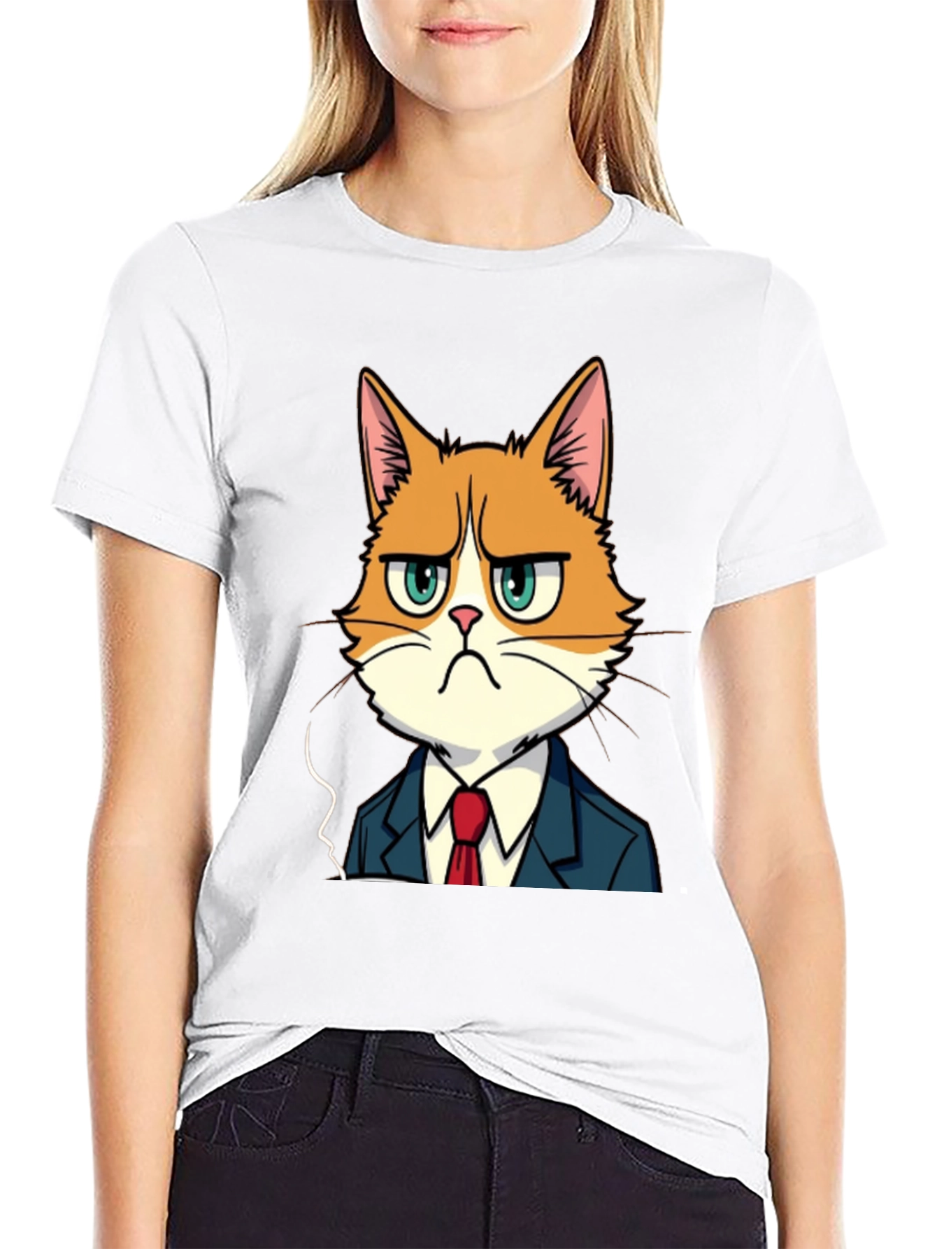 Grumpy Cat Boss T-Shirt - Funny Novelty Tee