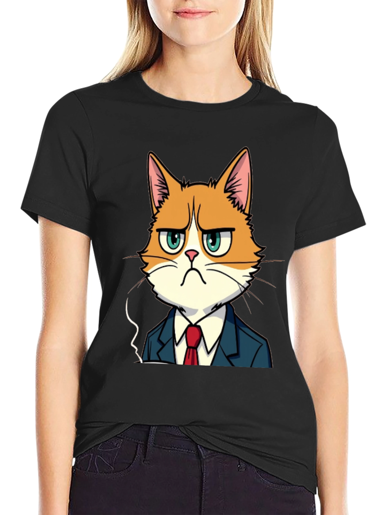 Grumpy Cat Boss T-Shirt - Funny Novelty Tee