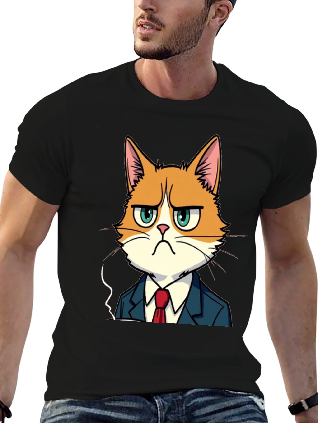 Grumpy Cat Boss T-Shirt - Funny Novelty Tee