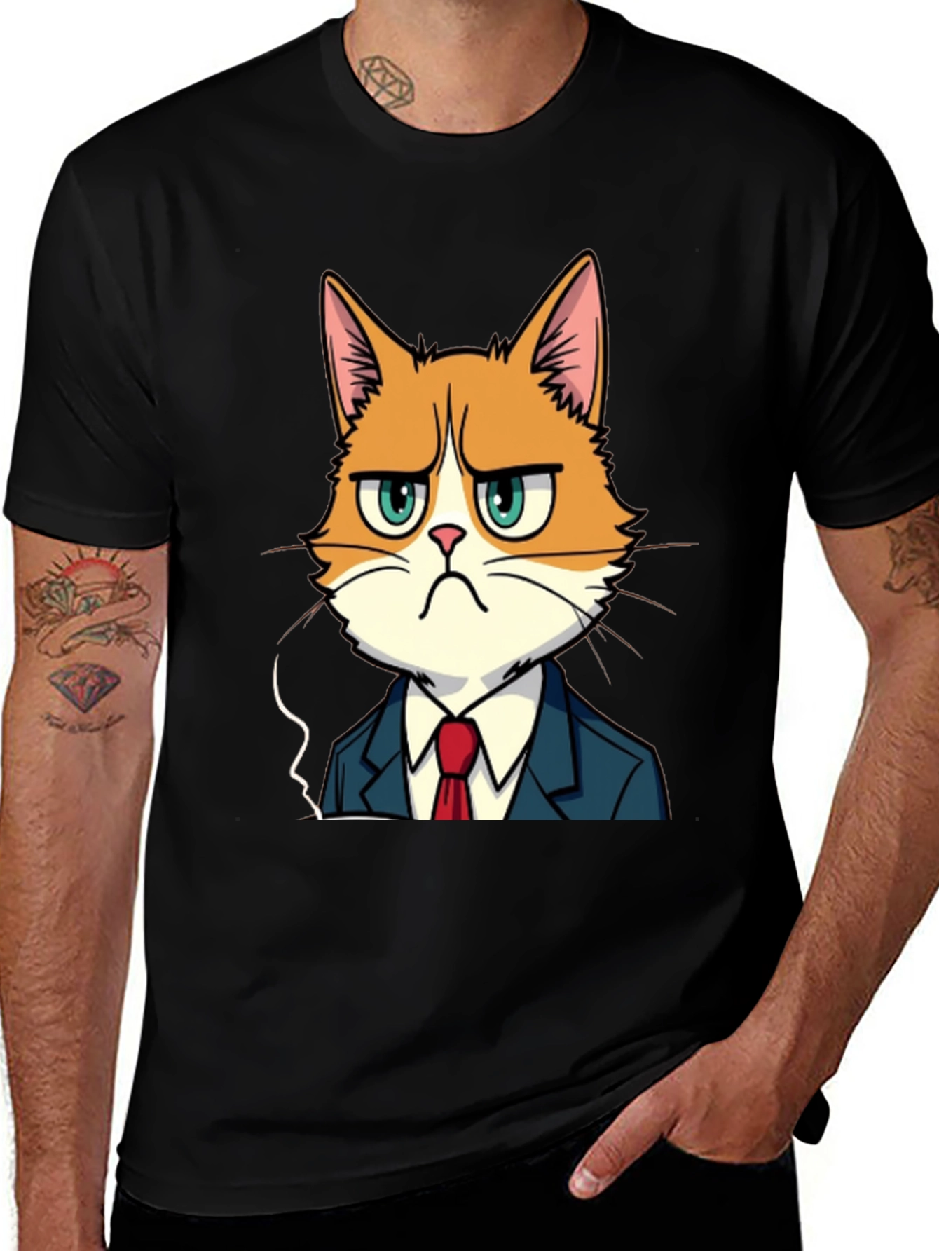 Grumpy Cat Boss T-Shirt - Funny Novelty Tee