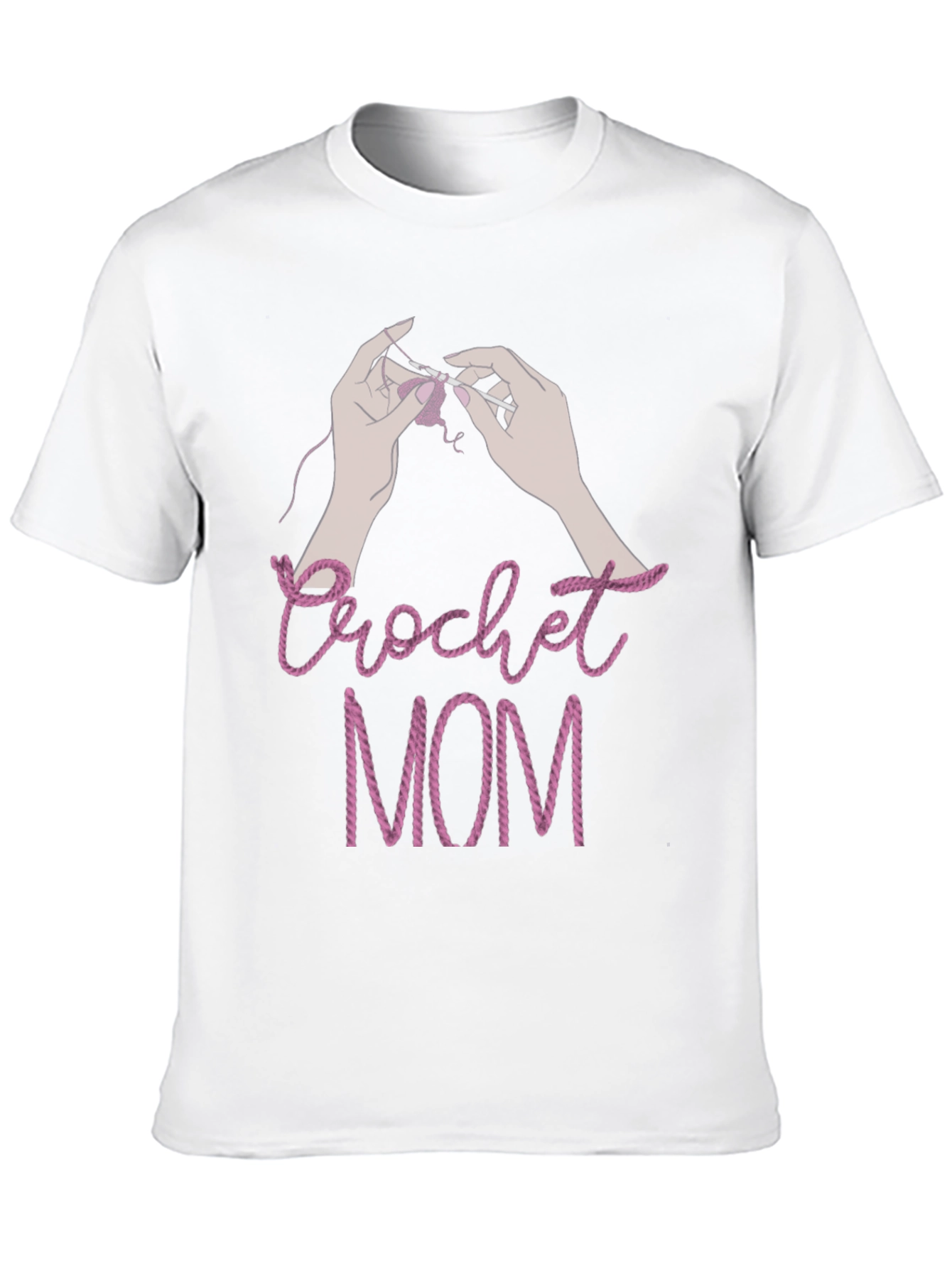 Crochet Mom T-Shirt - Yarn Lover Gift