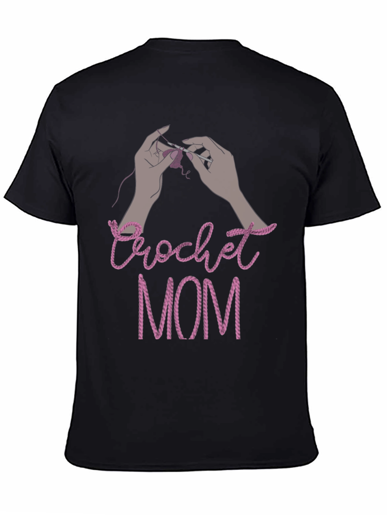 Crochet Mom T-Shirt - Yarn Lover Gift