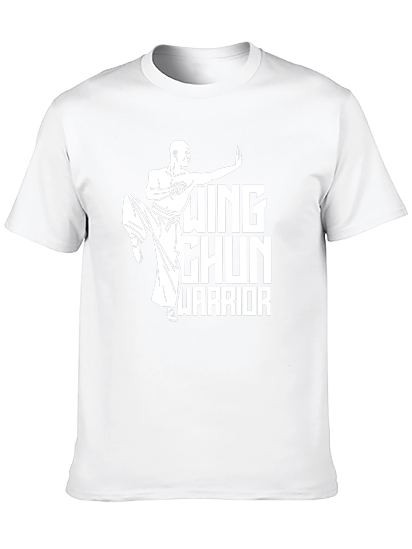Wing Chun Warrior Graphic T-Shirt Martial Arts Tee