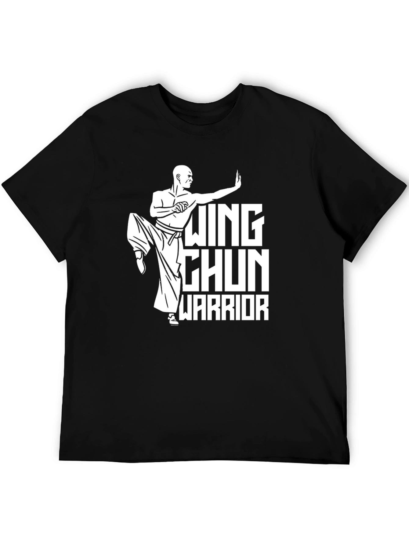 Wing Chun Warrior Graphic T-Shirt Martial Arts Tee