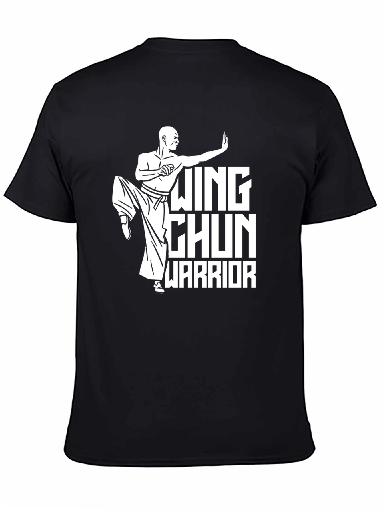 Wing Chun Warrior Graphic T-Shirt Martial Arts Tee