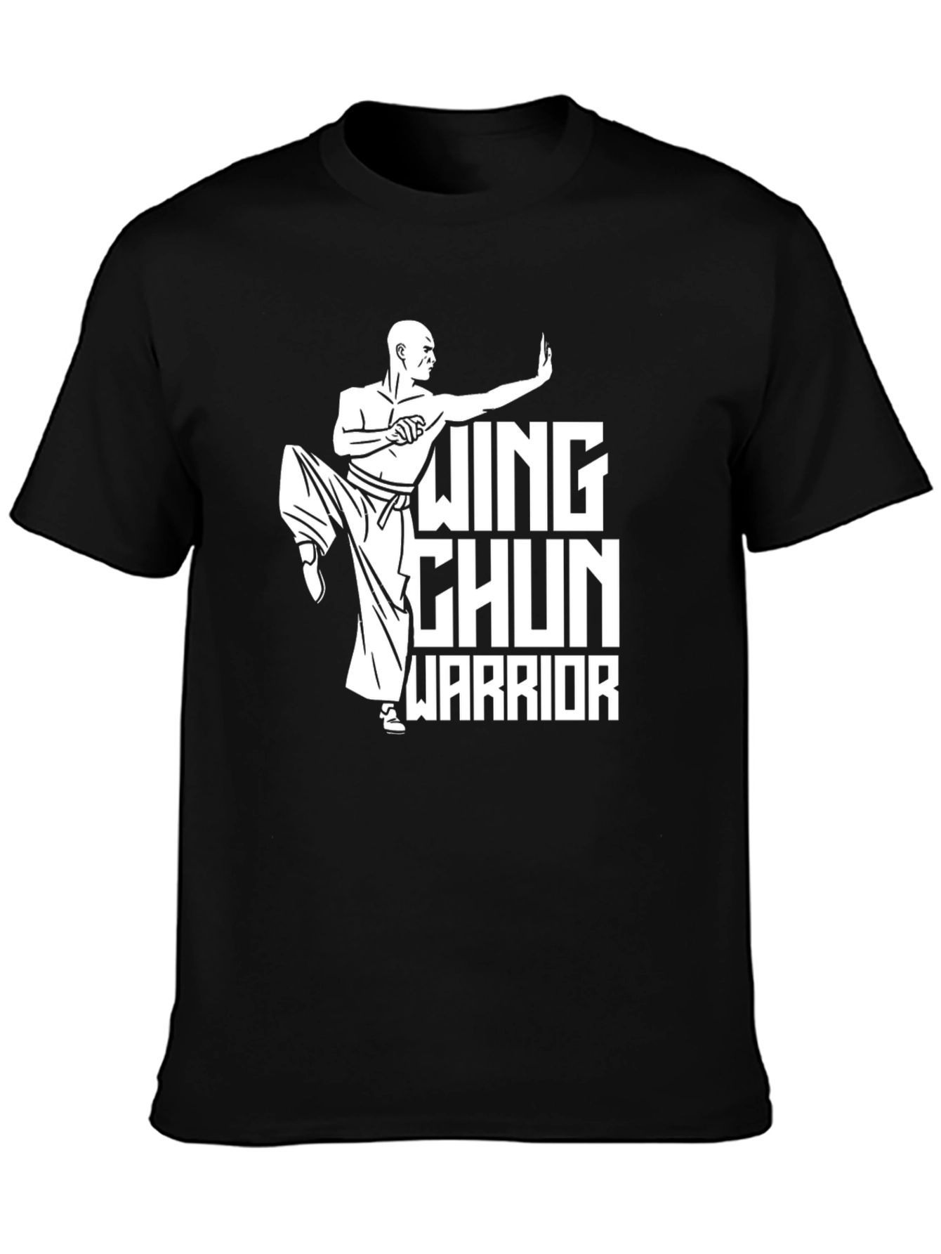 Wing Chun Warrior Graphic T-Shirt Martial Arts Tee