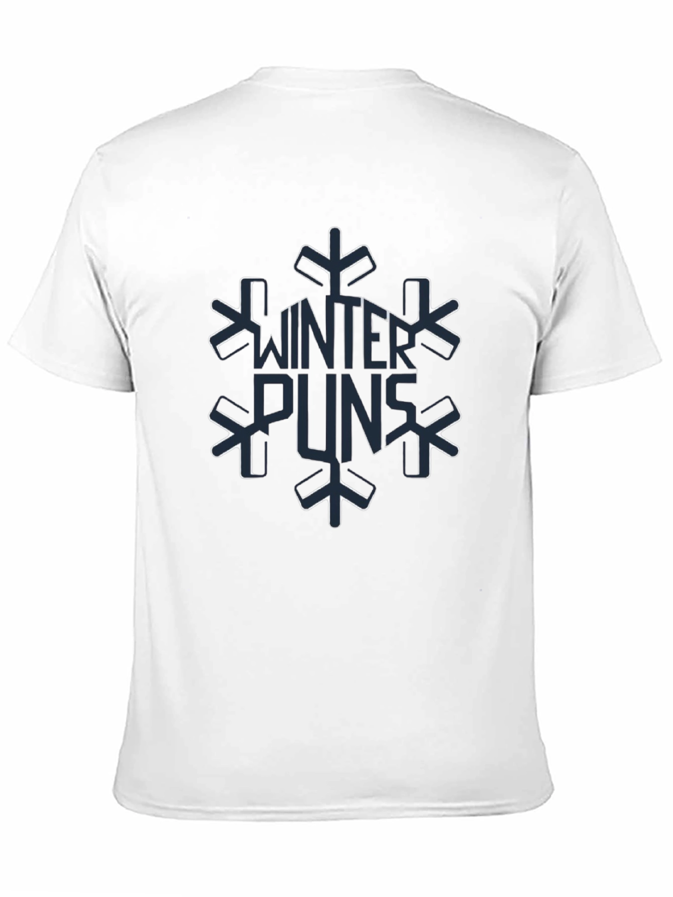 Winter Puns Snowflake Graphic Tee