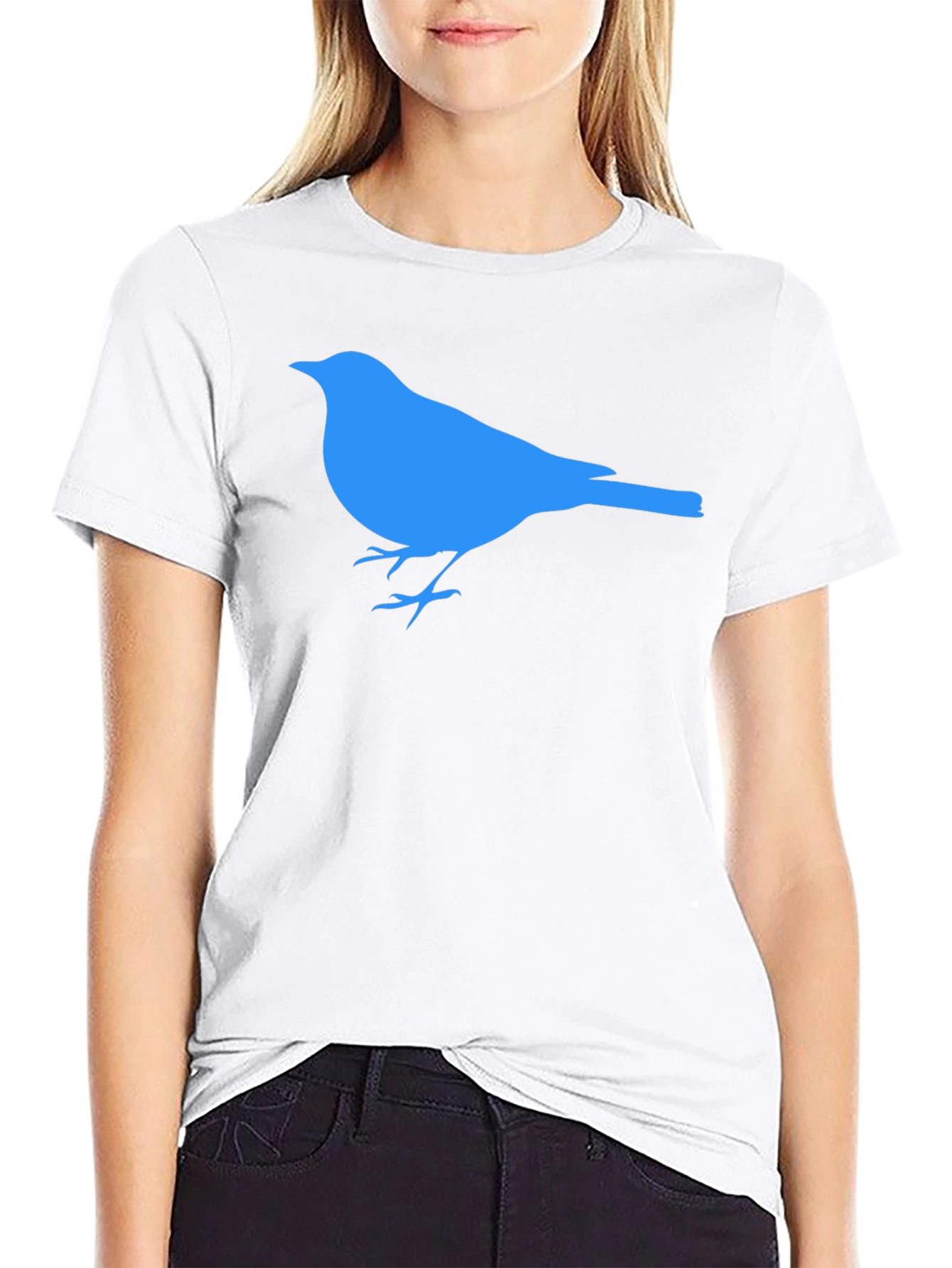Blue Bird Graphic T-Shirt