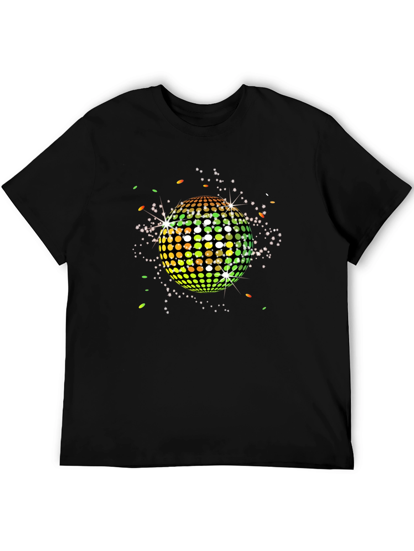 Retro Disco Ball Graphic T-Shirt