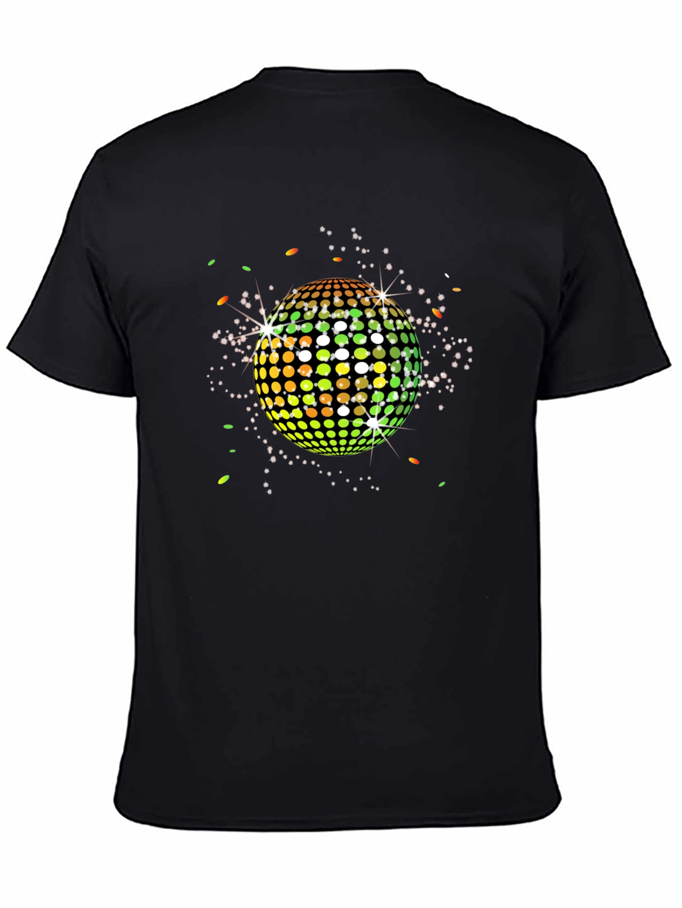 Retro Disco Ball Graphic T-Shirt