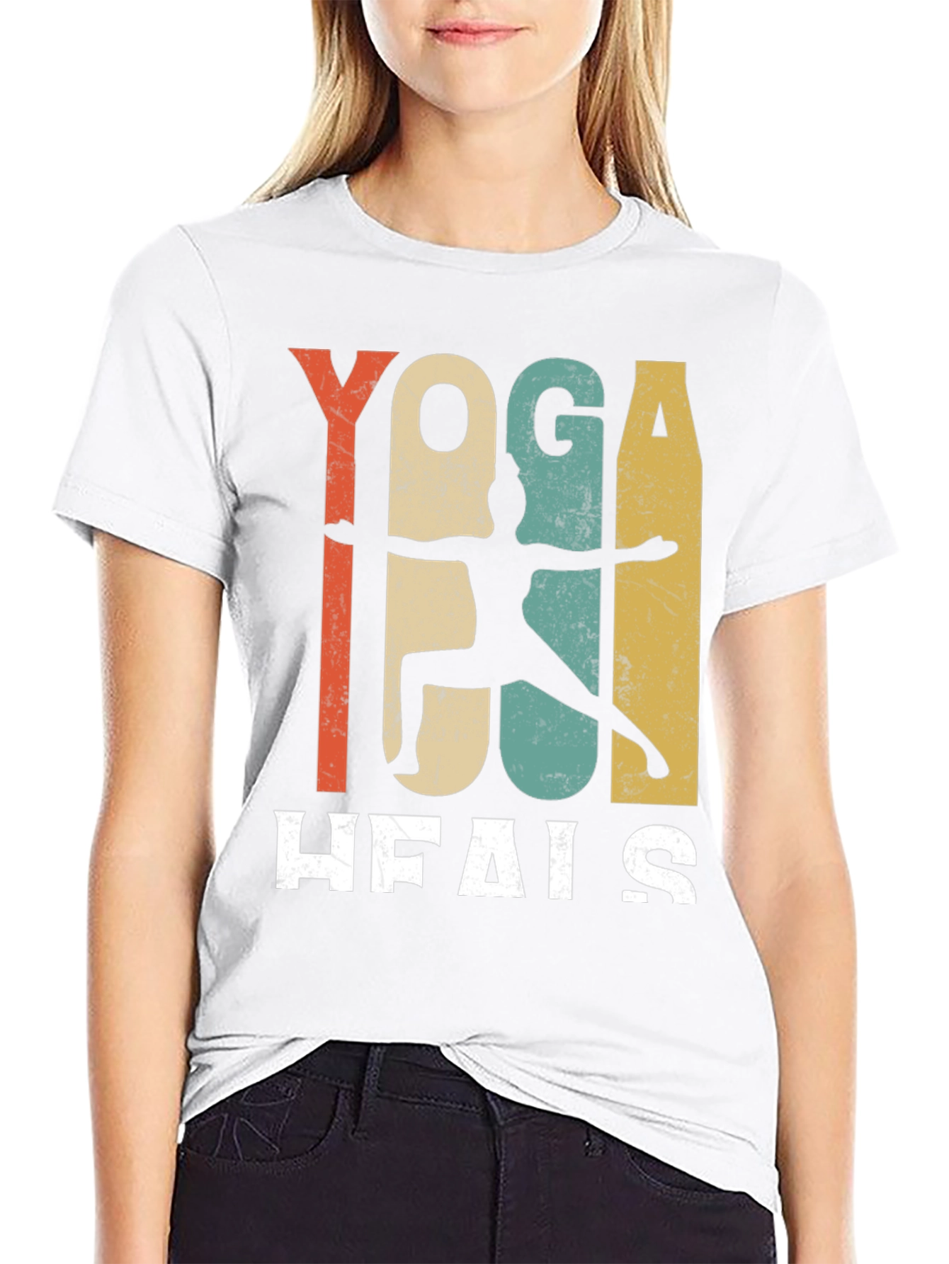 Yoga Heals Graphic Tee