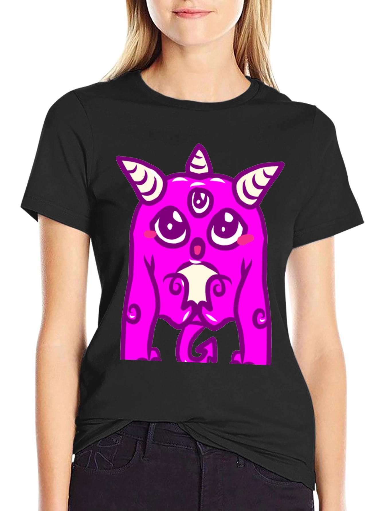 Monster Graphic Tee - Unique Design