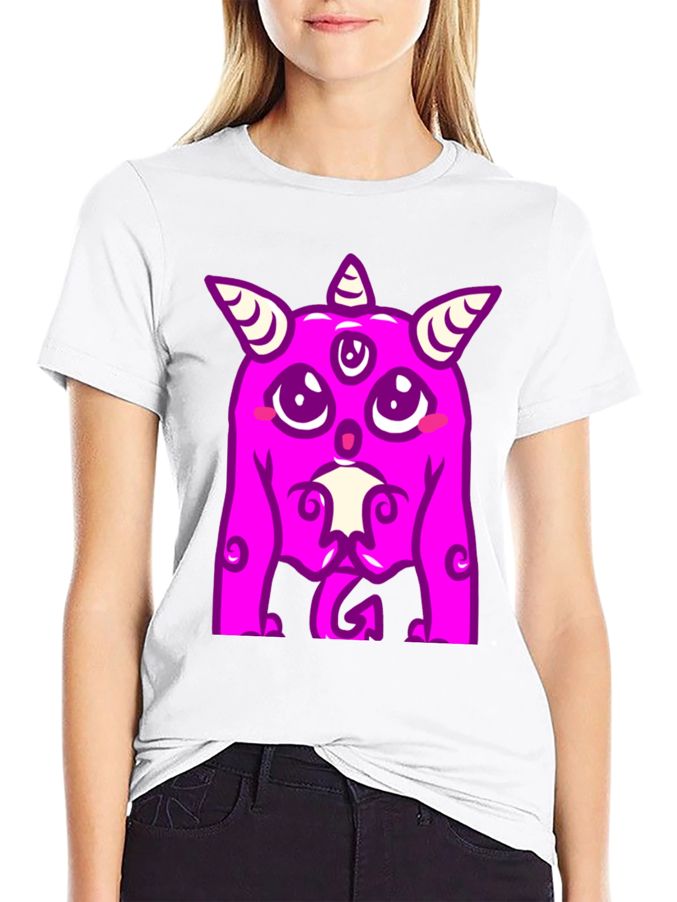 Monster Graphic Tee - Unique Design