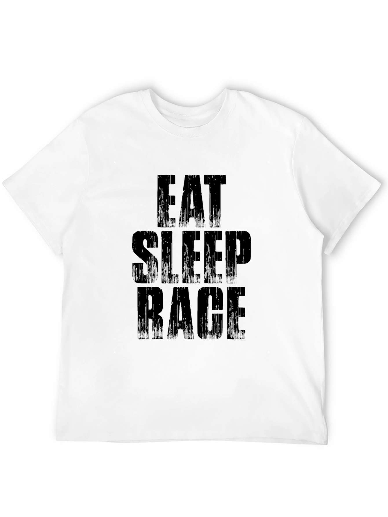 Eat Sleep Rage T-Shirt - Black Crew Neck Tee