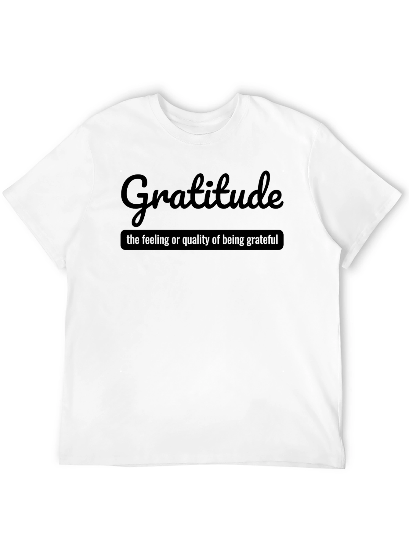 Gratitude T-Shirt - Grateful Definition Graphic Tee