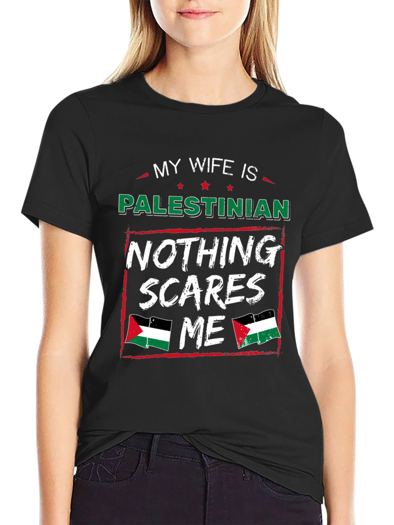 My Wife is Palestinian Mens T-Shirt