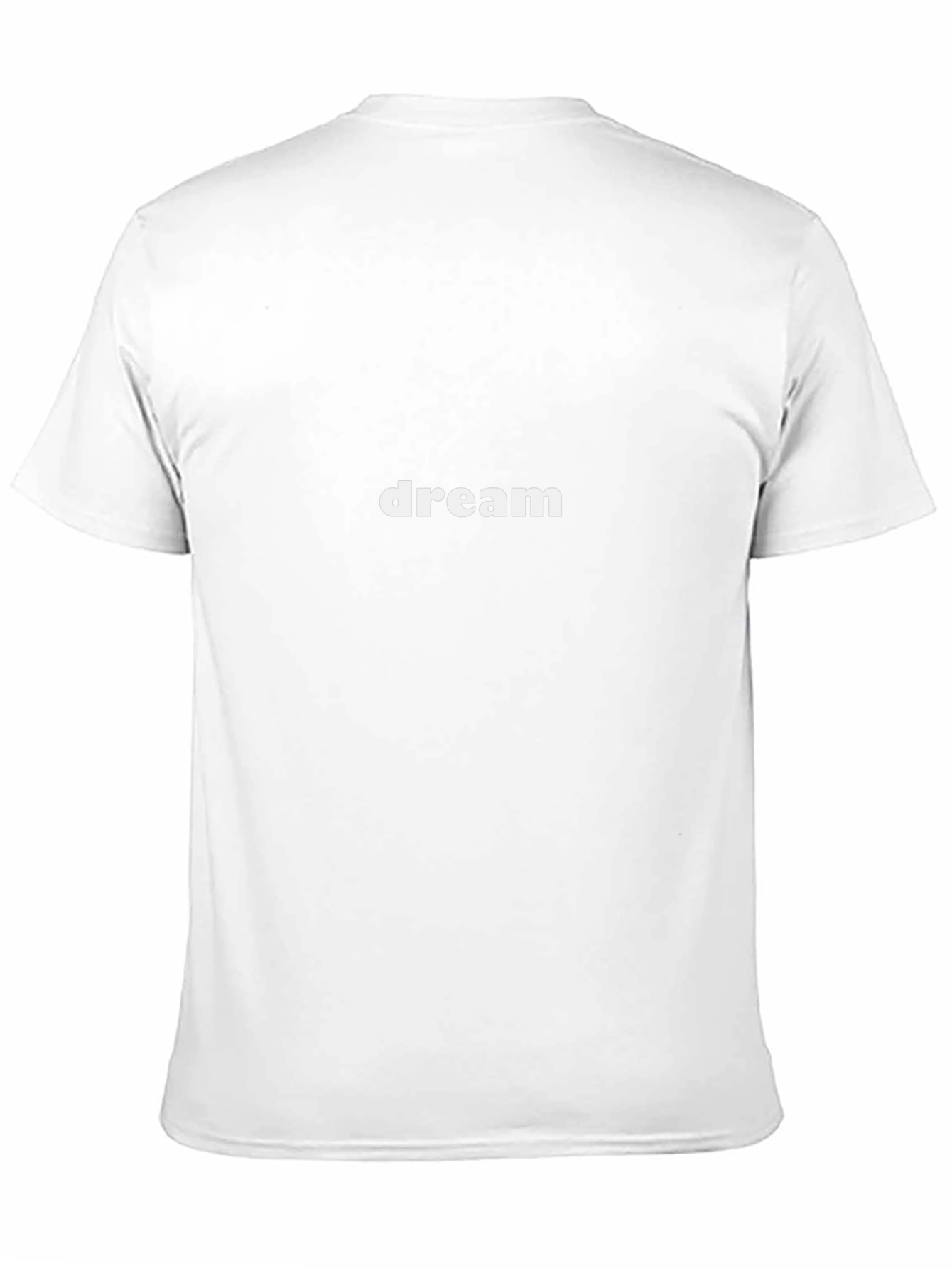 Dream Text T-Shirt Black