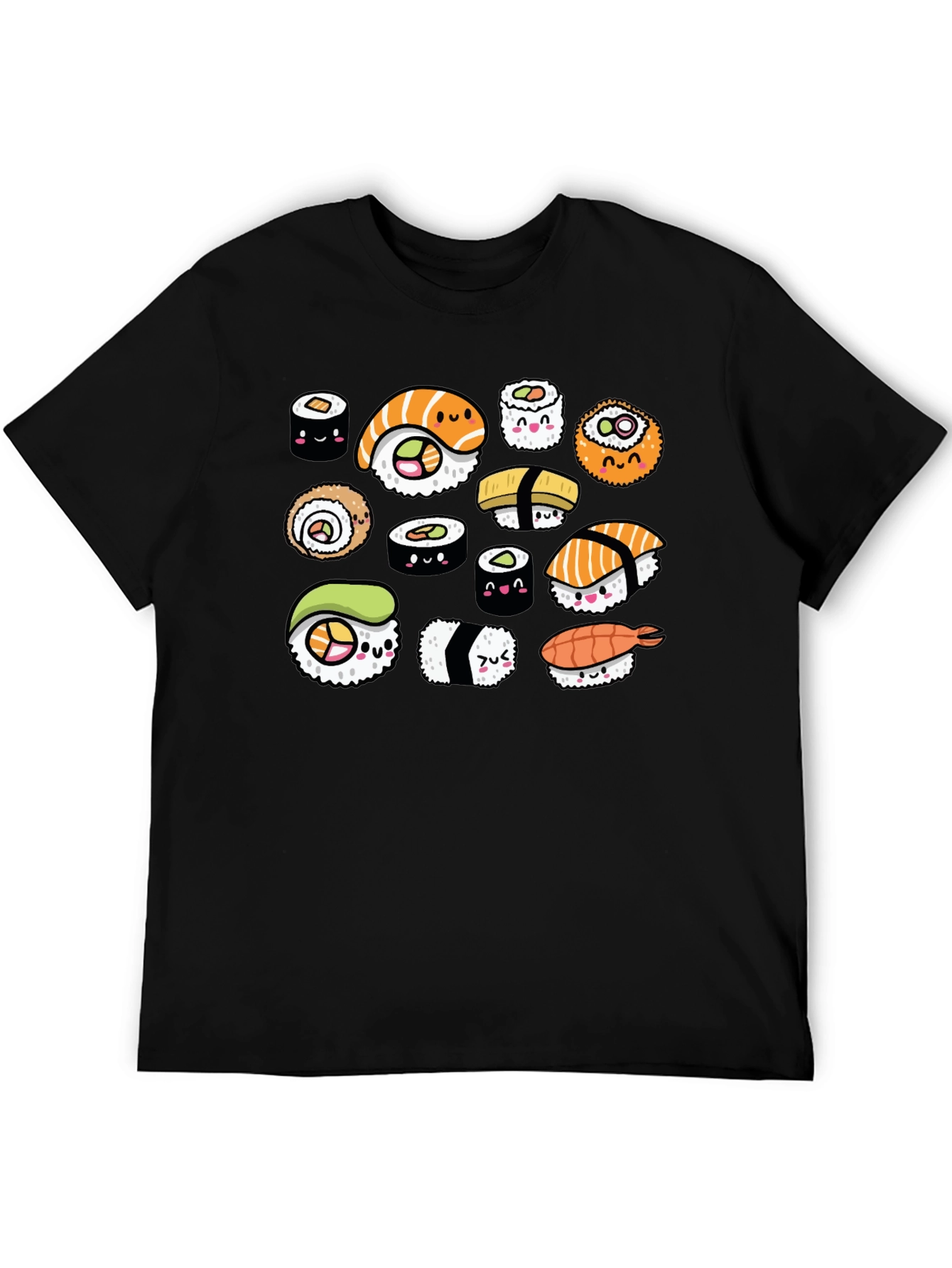 Sushi Lover T-Shirt - Cute Kawaii Design