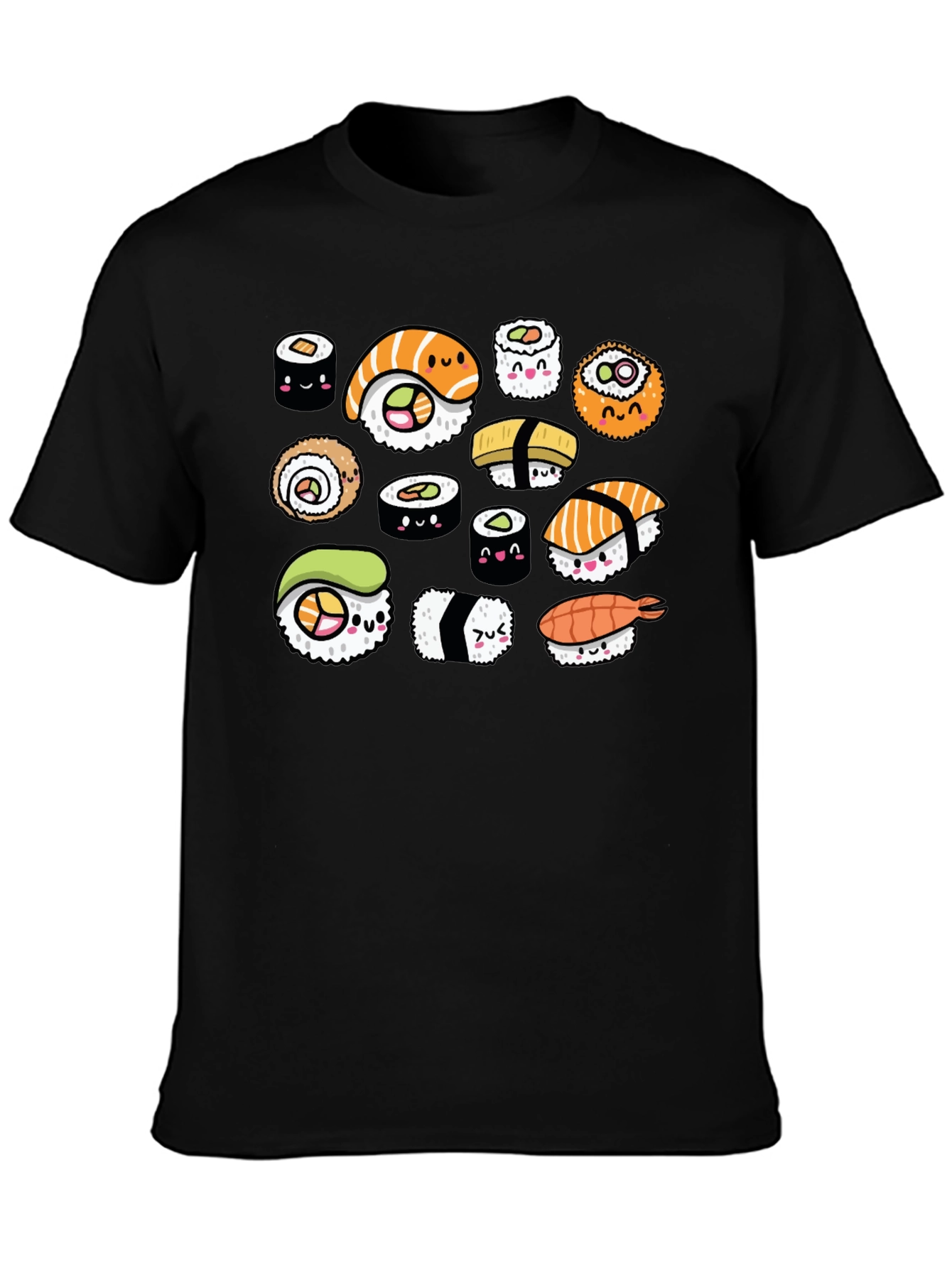 Sushi Lover T-Shirt - Cute Kawaii Design