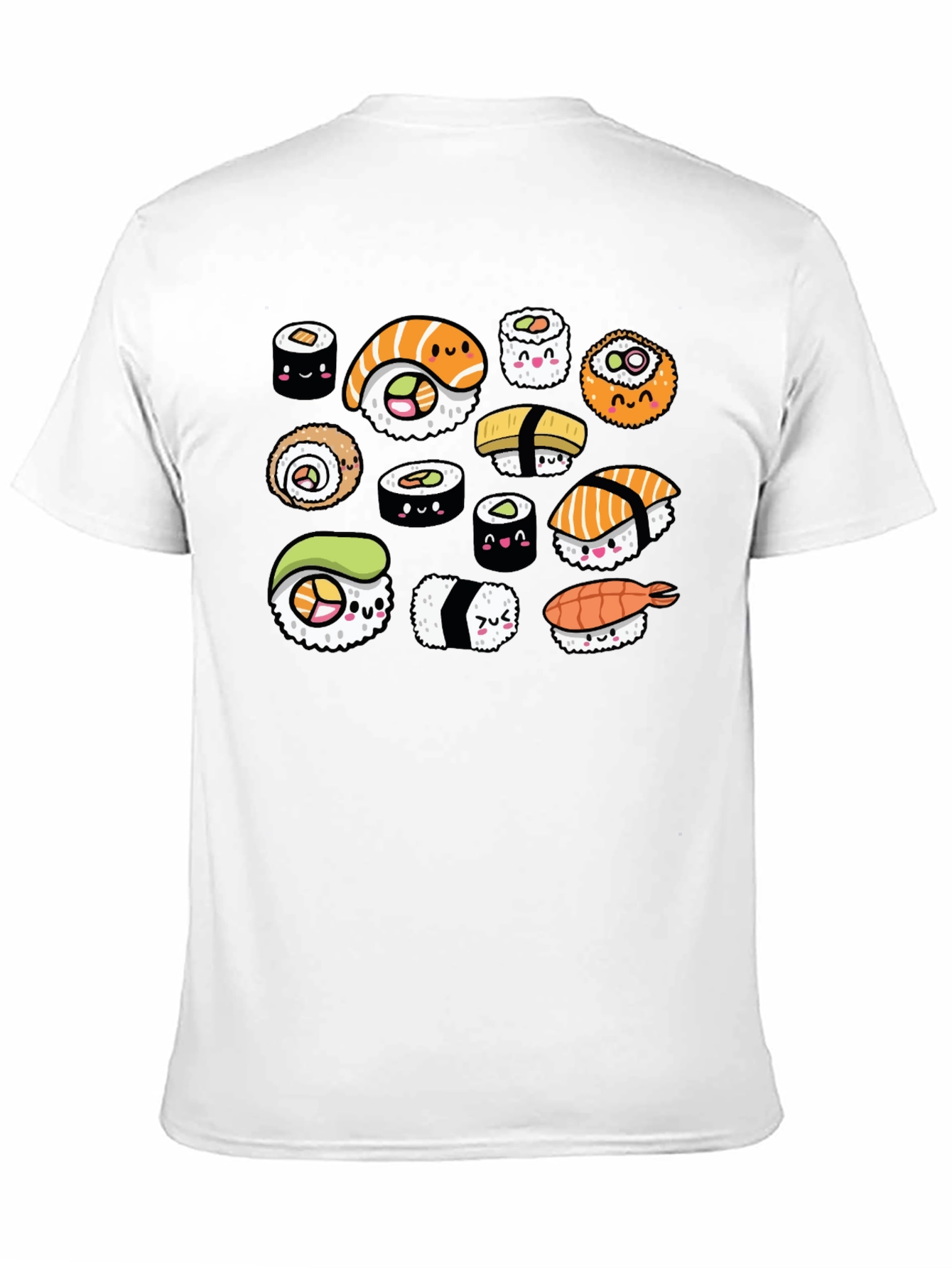 Sushi Lover T-Shirt - Cute Kawaii Design