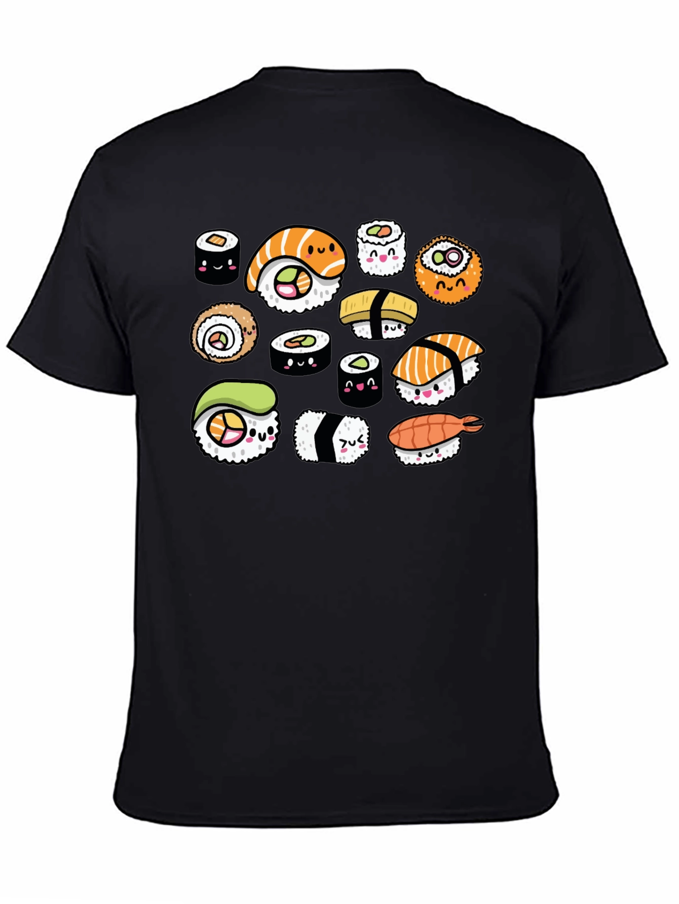 Sushi Lover T-Shirt - Cute Kawaii Design