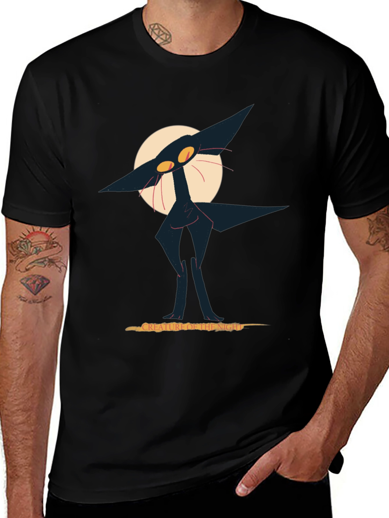 Creature of the Night Graphic T-Shirt