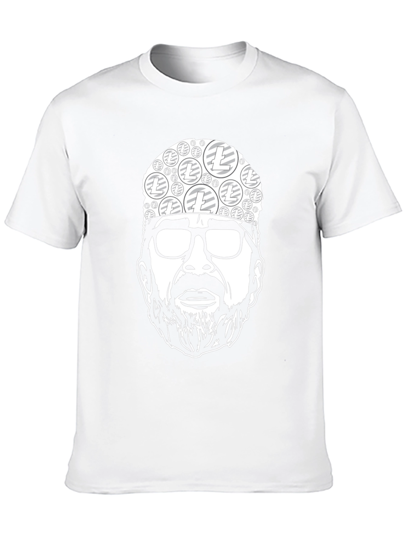 Black Litecoin Crypto Tee