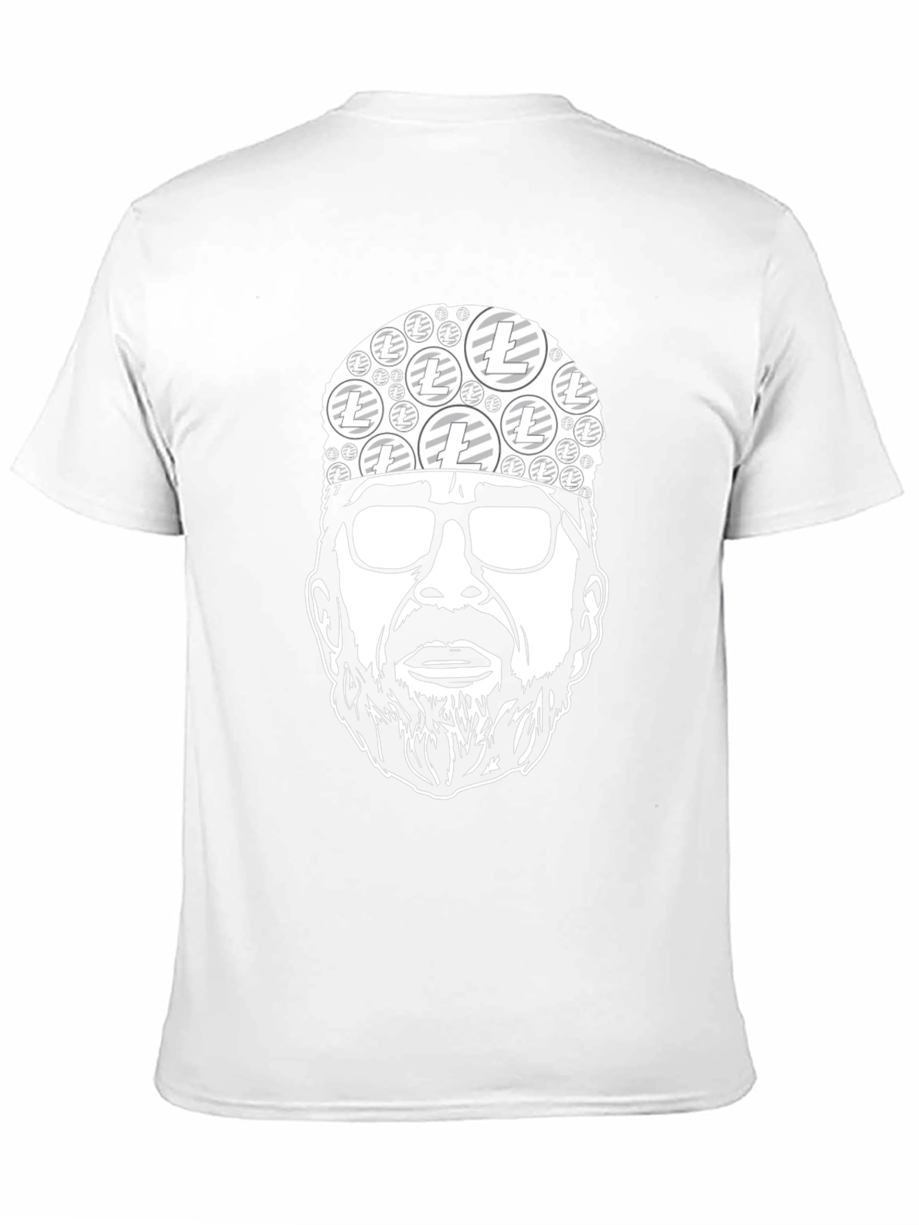 Black Litecoin Crypto Tee