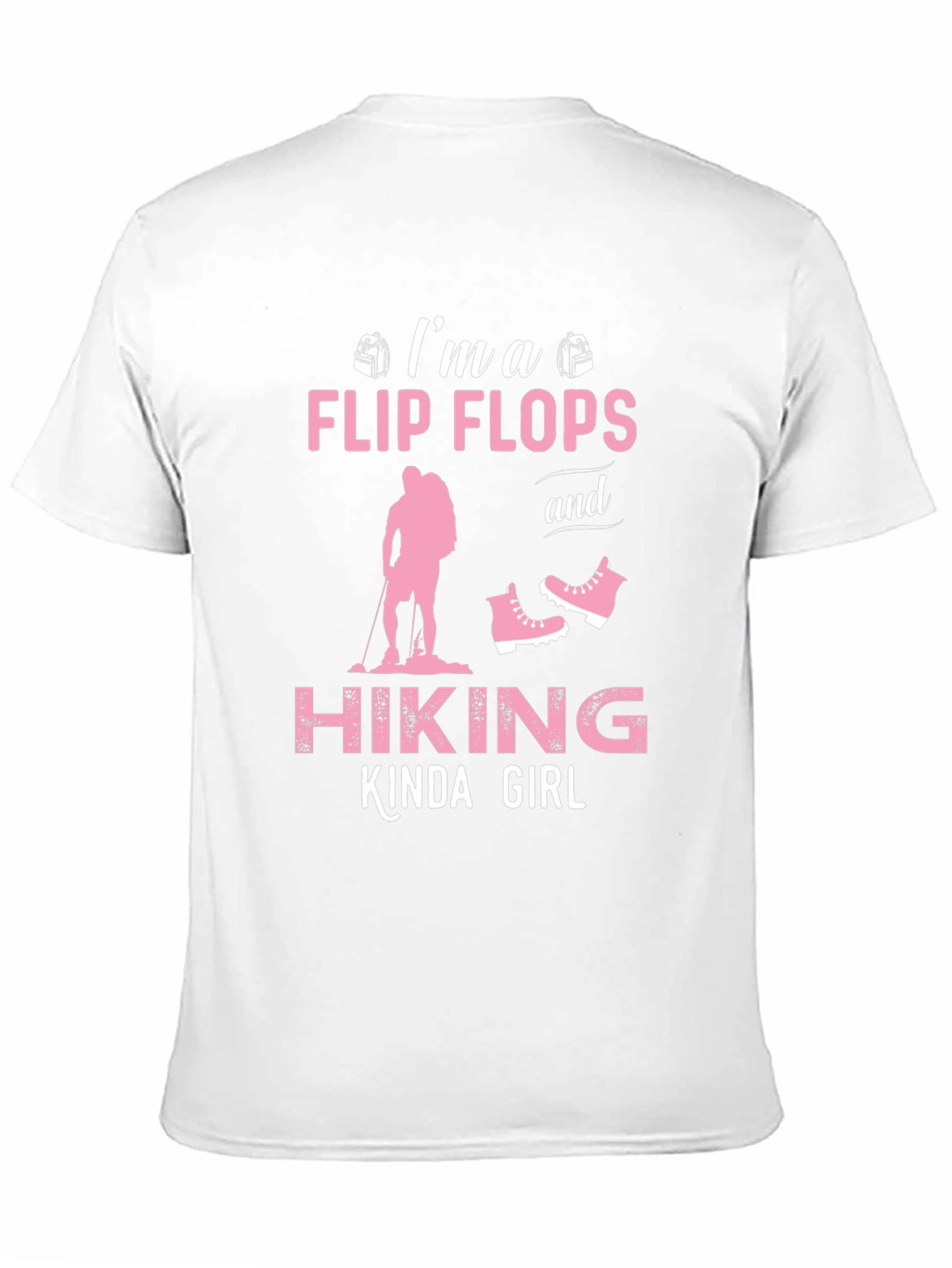 Flip Flops and Hiking Kinda Girl T-Shirt