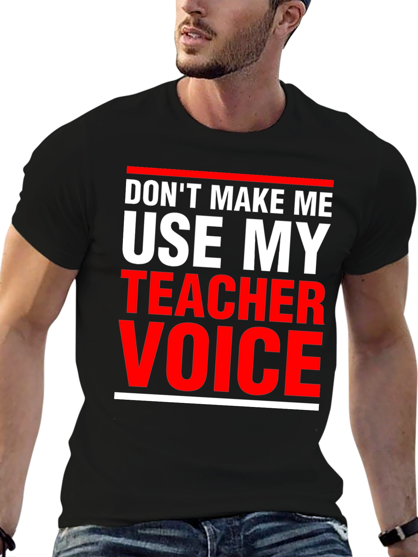 Teacher Voice T-Shirt - Funny Educator Apparel
