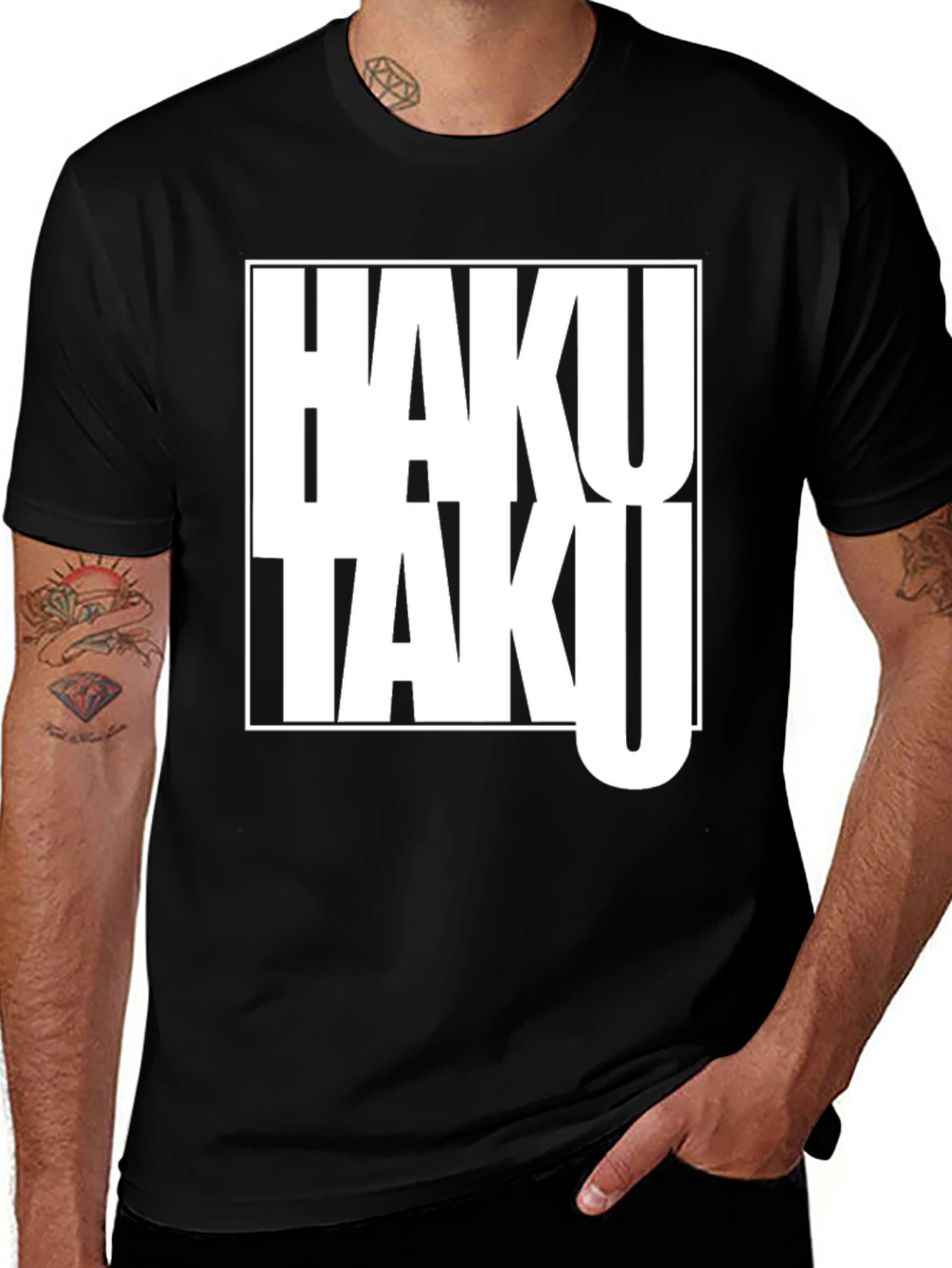 Hakutaku Graphic Tee - Bold Style!