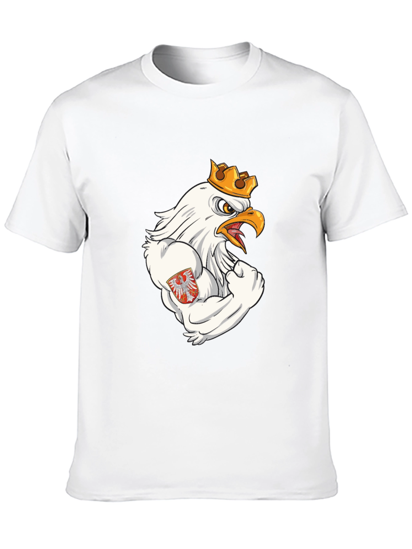 Eagle Power T-Shirt - Black Graphic Tee