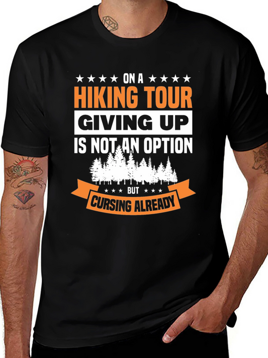 Funny Hiking Tour Graphic T-Shirt