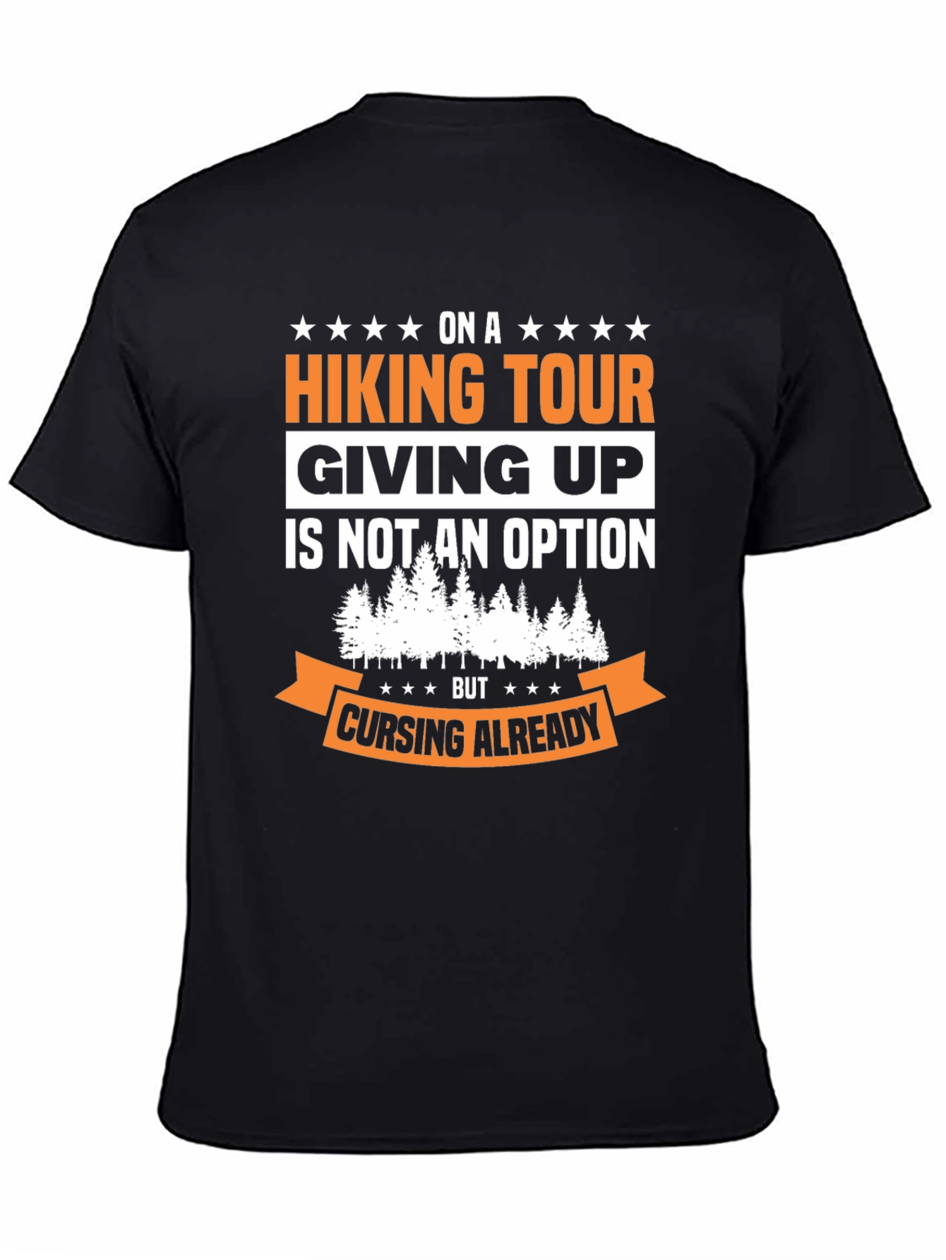 Funny Hiking Tour Graphic T-Shirt