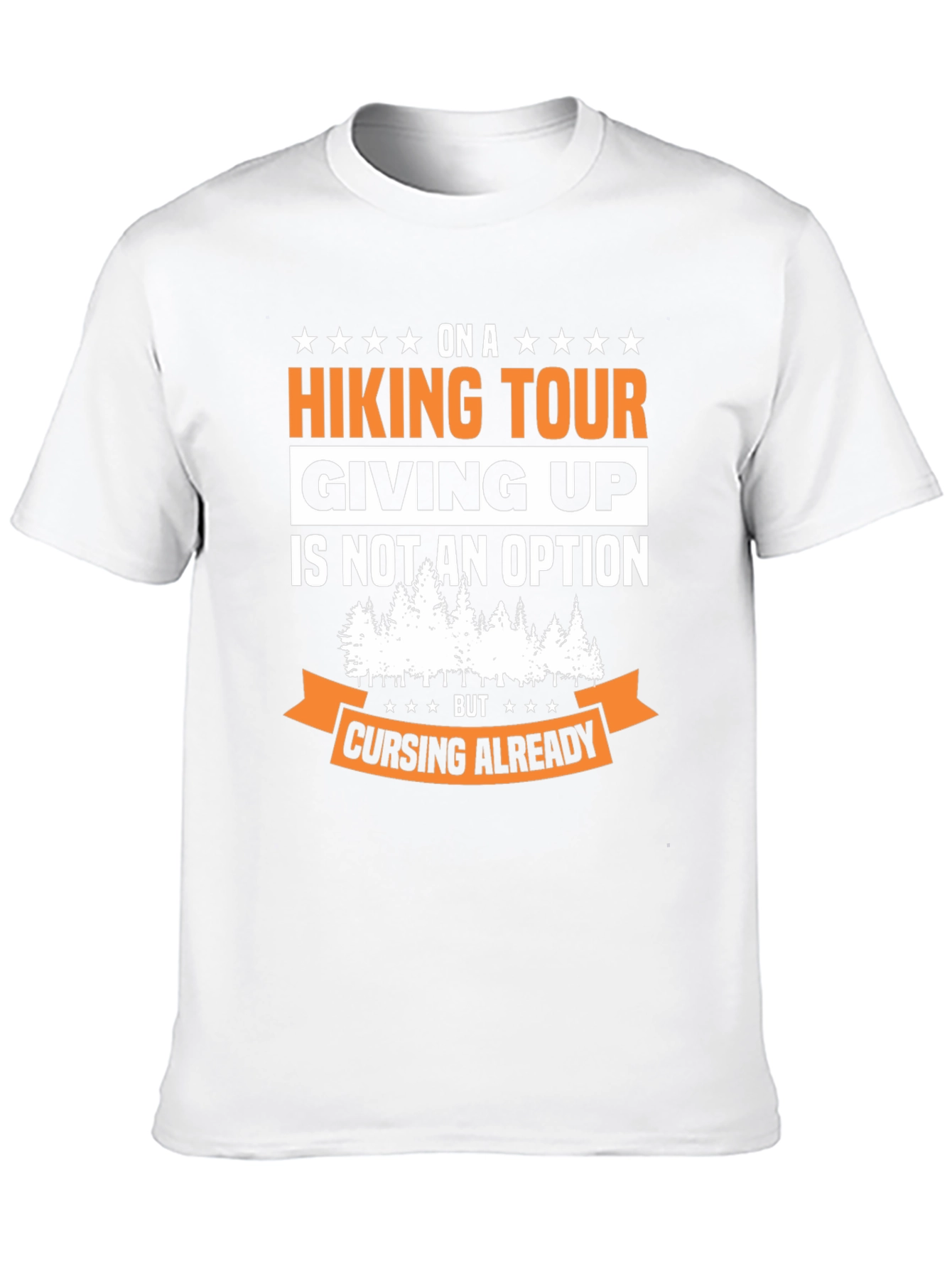 Funny Hiking Tour Graphic T-Shirt