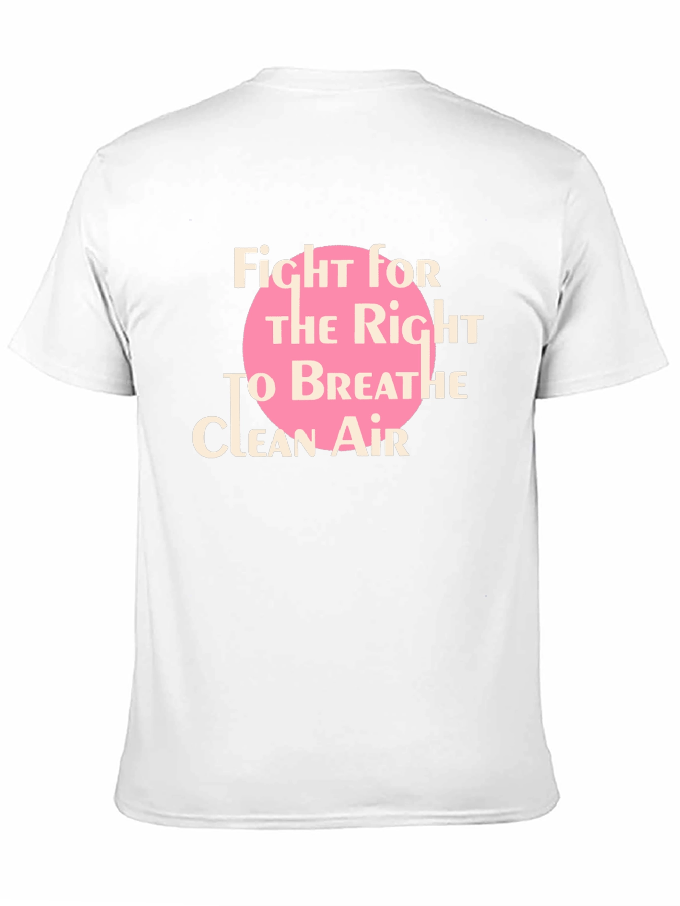 Fight for Clean Air Black T-Shirt